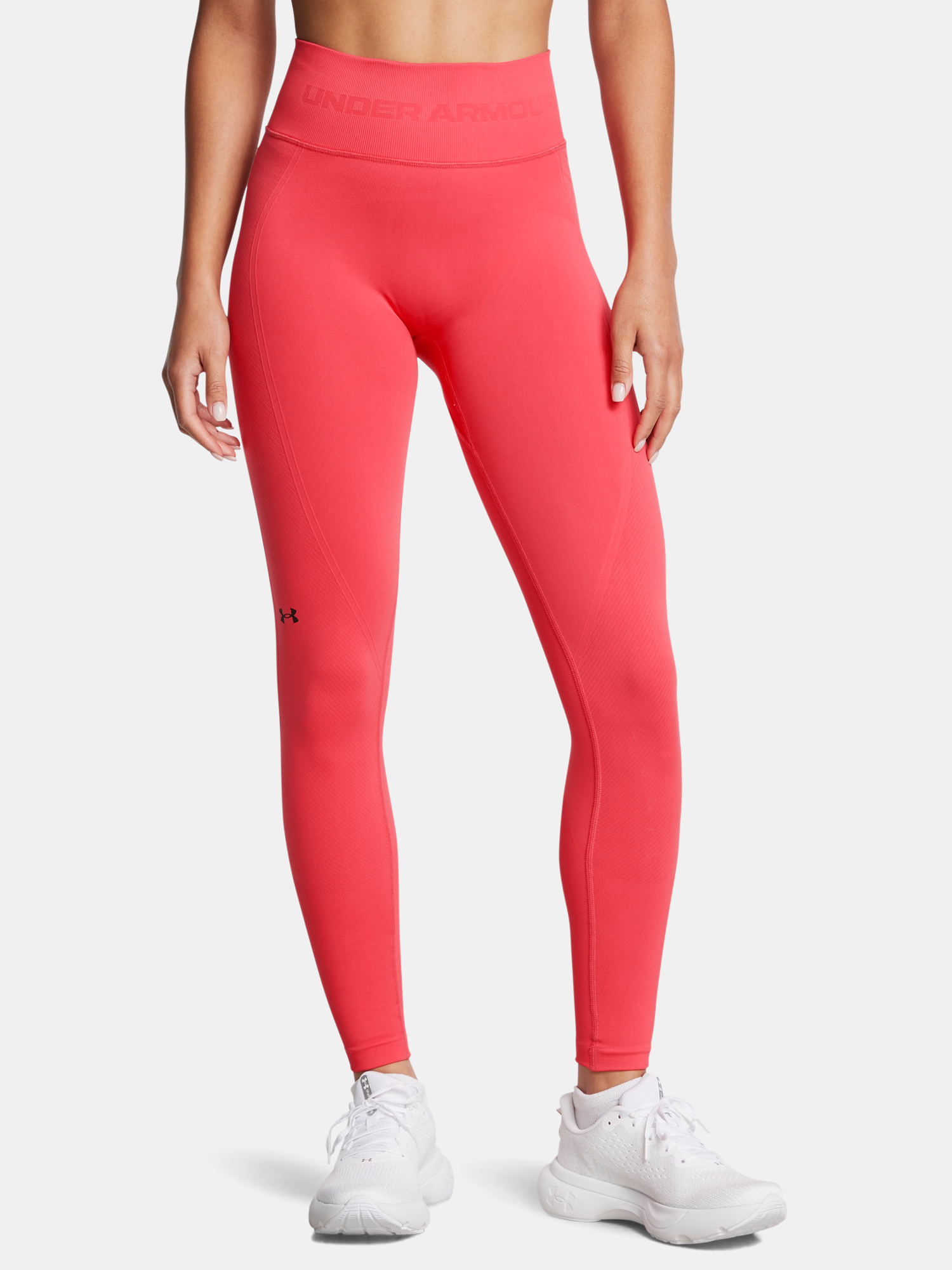 Women's Leggings Under Armour UA Vanish Seamless Legging-RED - Women's