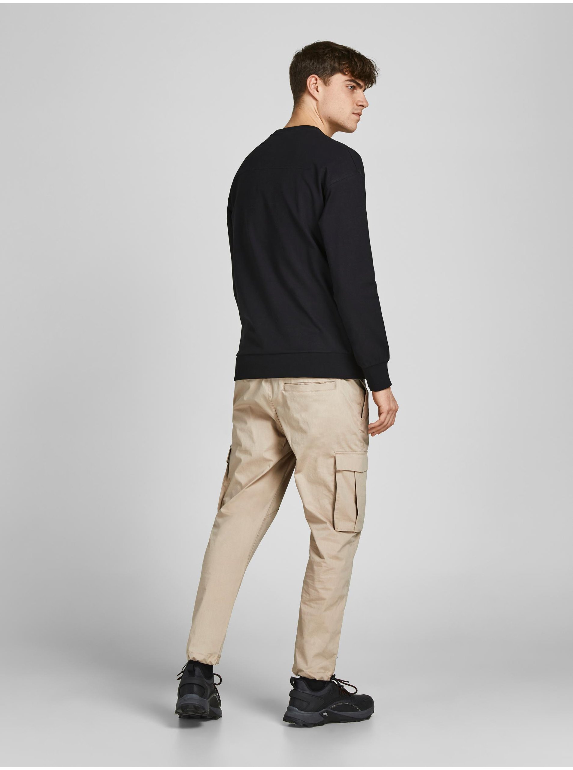 Pantaloni casual pentru barbati Jack &amp; Jones - bej