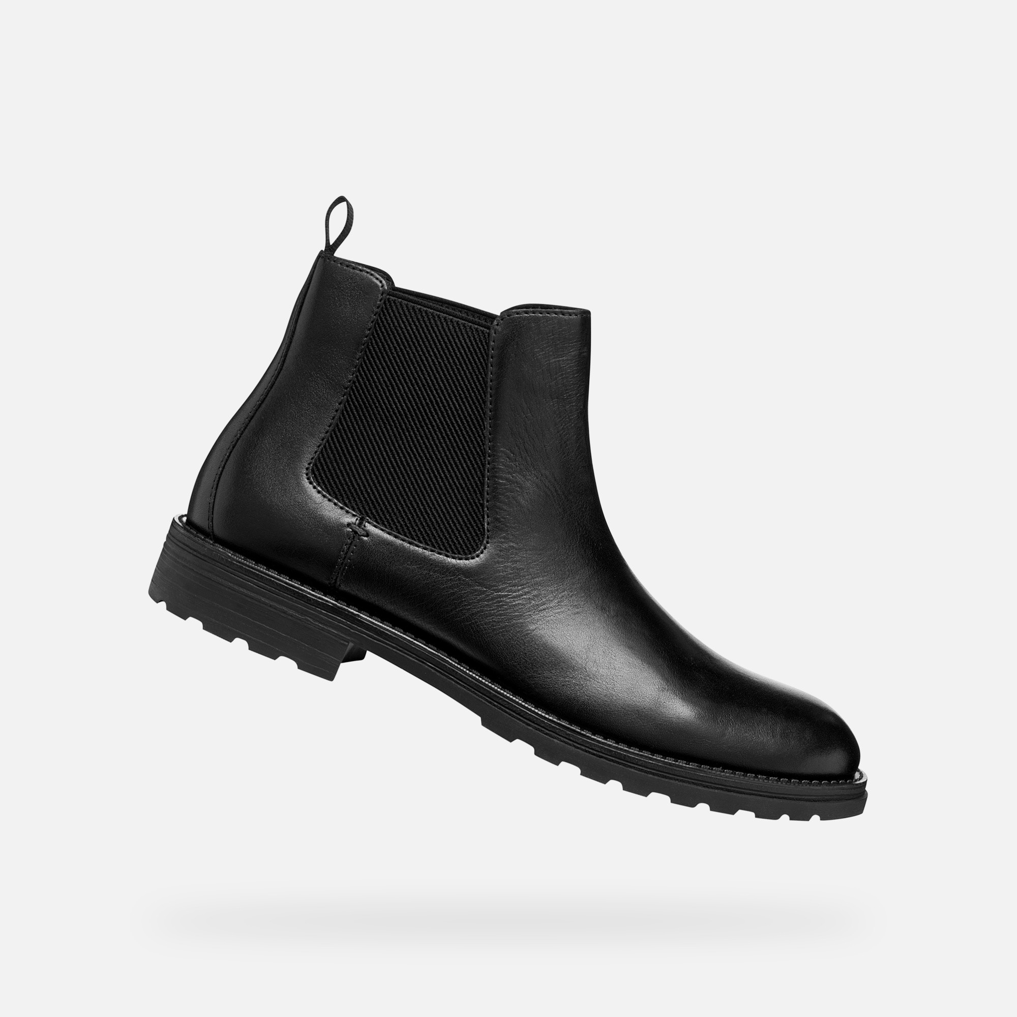 Black mens ankle boots Geox Redclif - Men