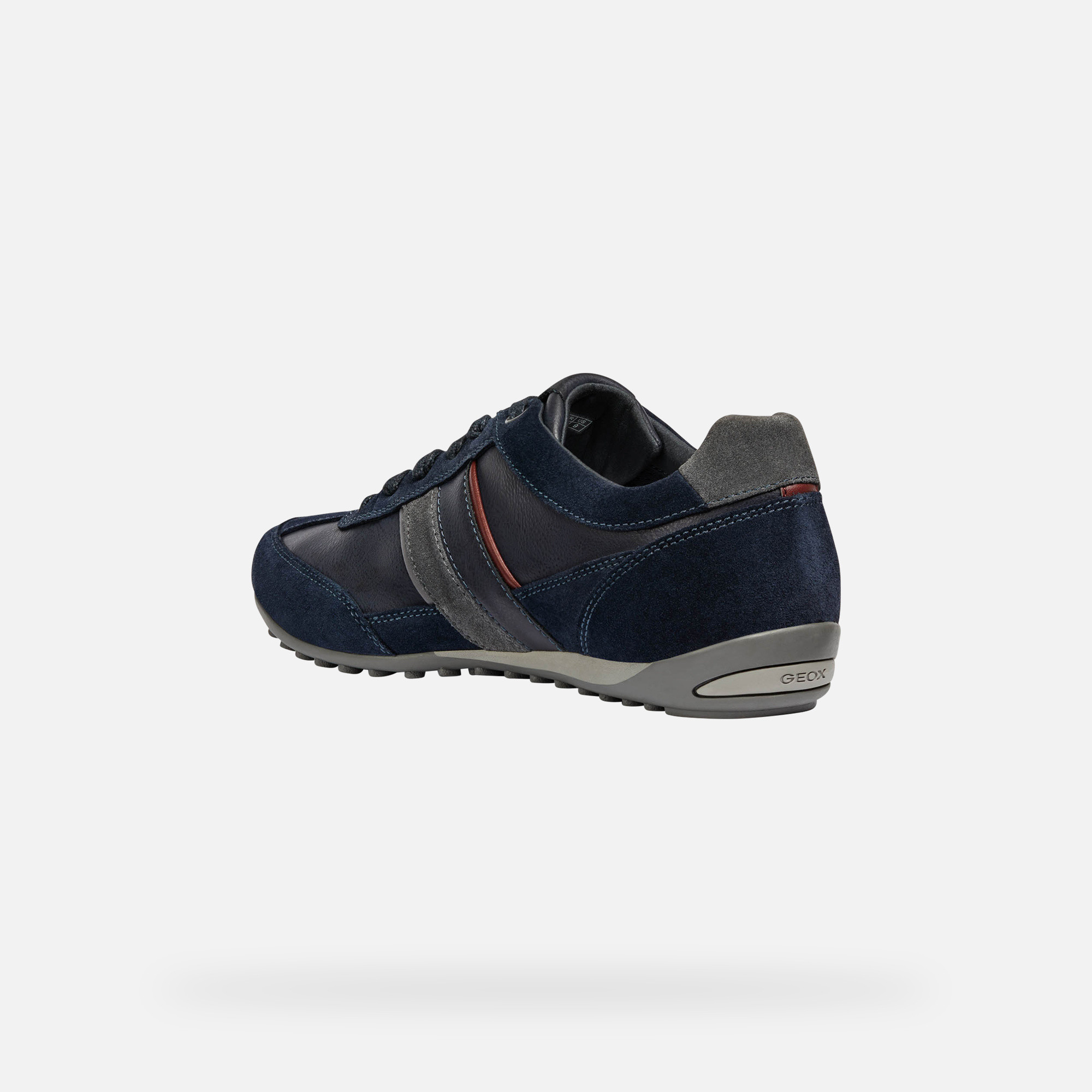 Dark blue men's sneakers Geox Wells - Men's