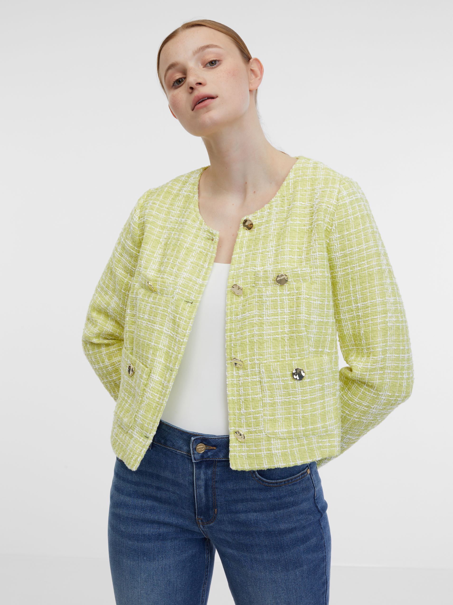 Marimi curvy pentru femei ORSAY - verde deschis