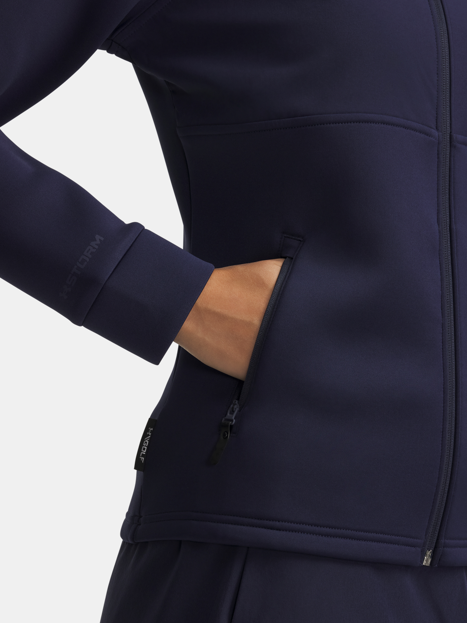 Under Armour UA Drive Pro Hybrid FZ-BLU Women's Sweatshirt - Women's