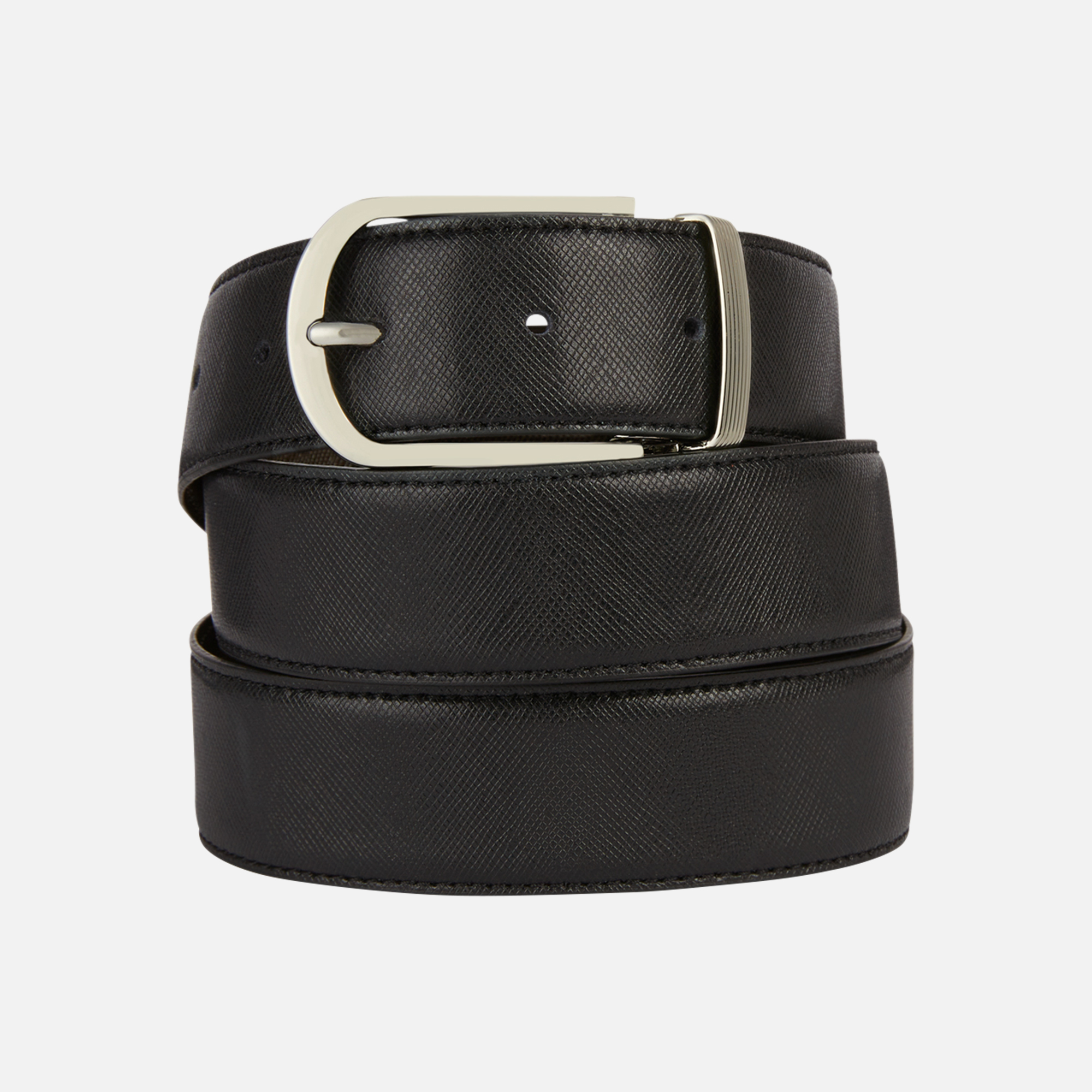 Černý pánský pásek Geox Belt