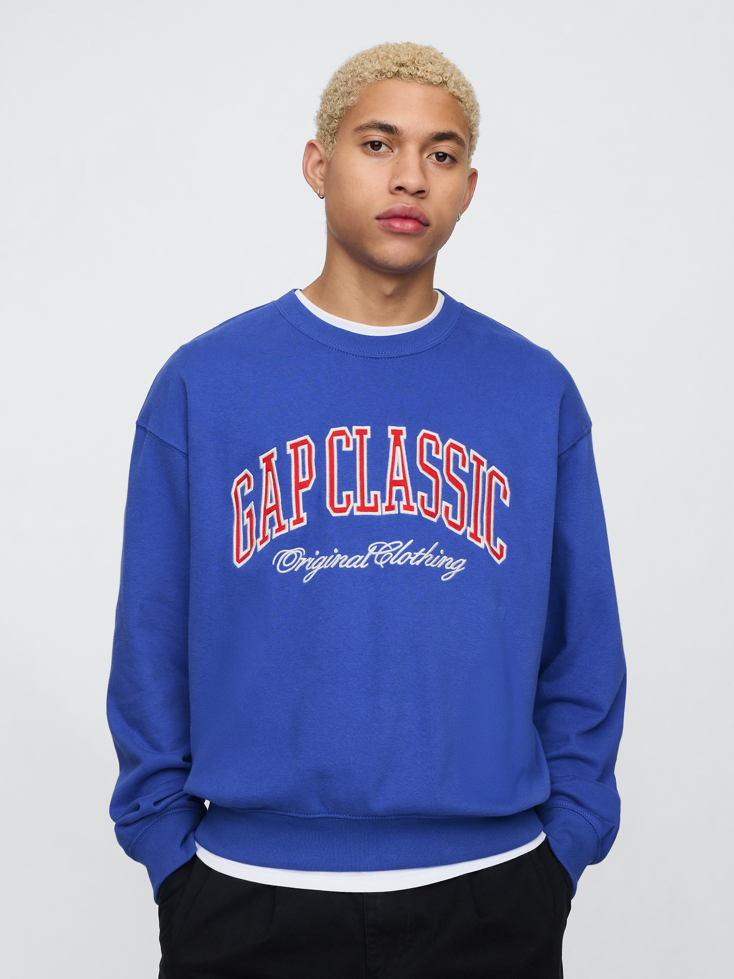 GAP Oversize sweatshirt with logo - Men&#039;s