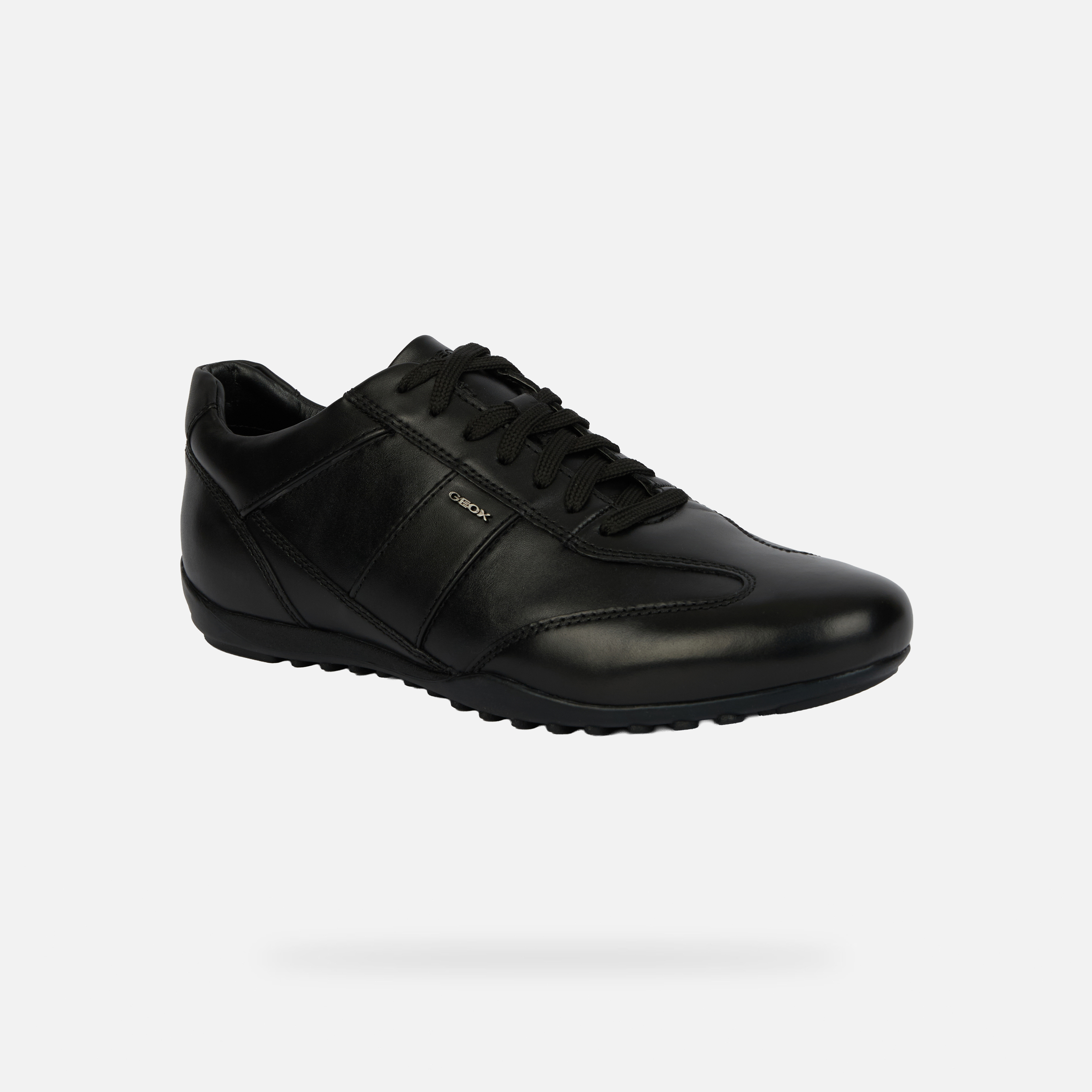 Black Men's Geox Wells Sneakers - Men's