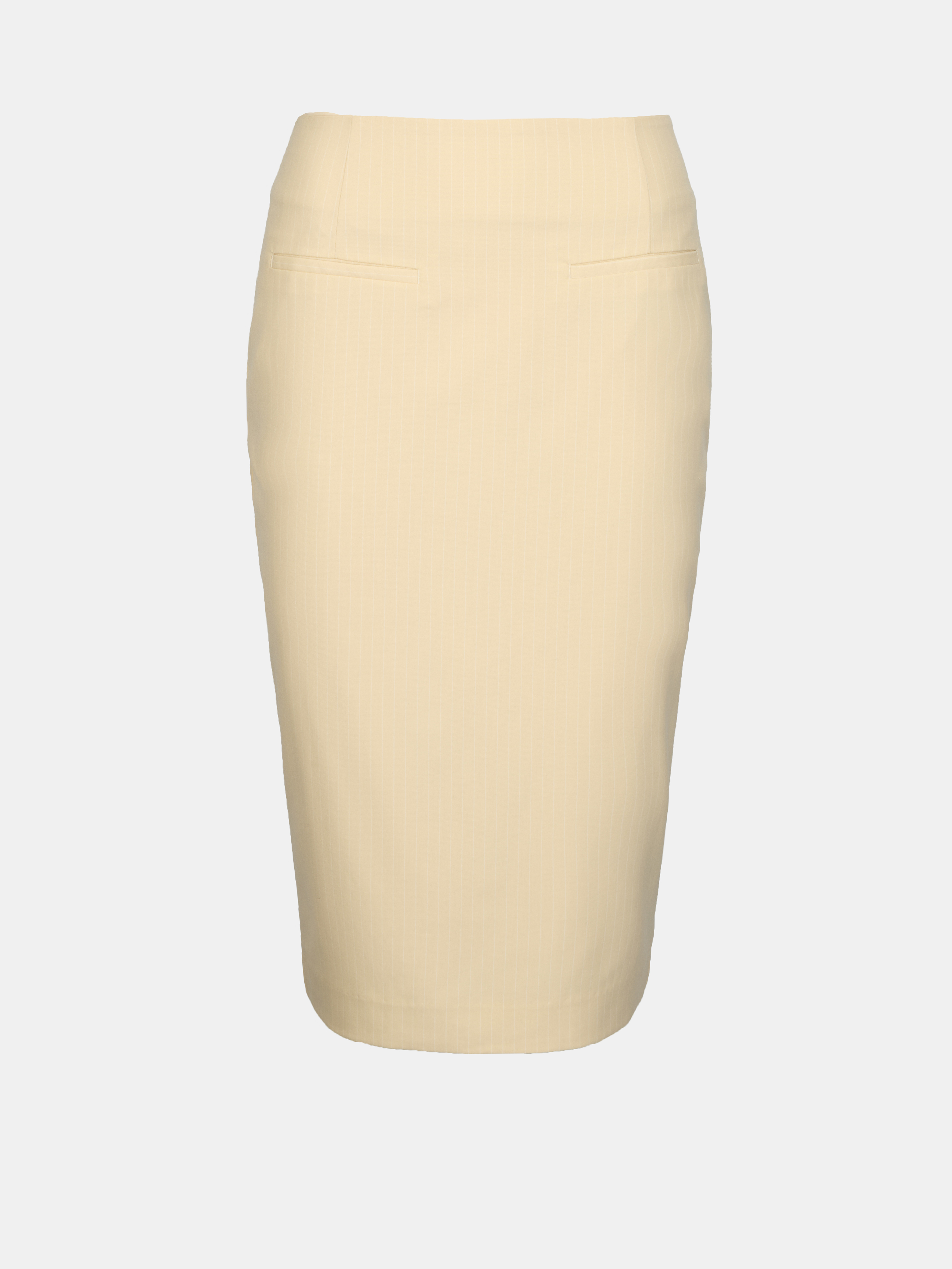 Krémová pouzdrová sukně ORSAY