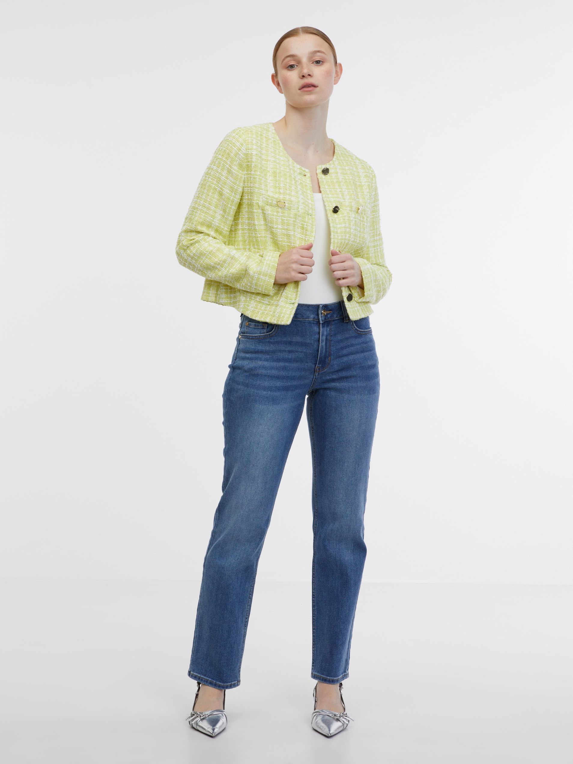 Marimi curvy pentru femei ORSAY - verde deschis