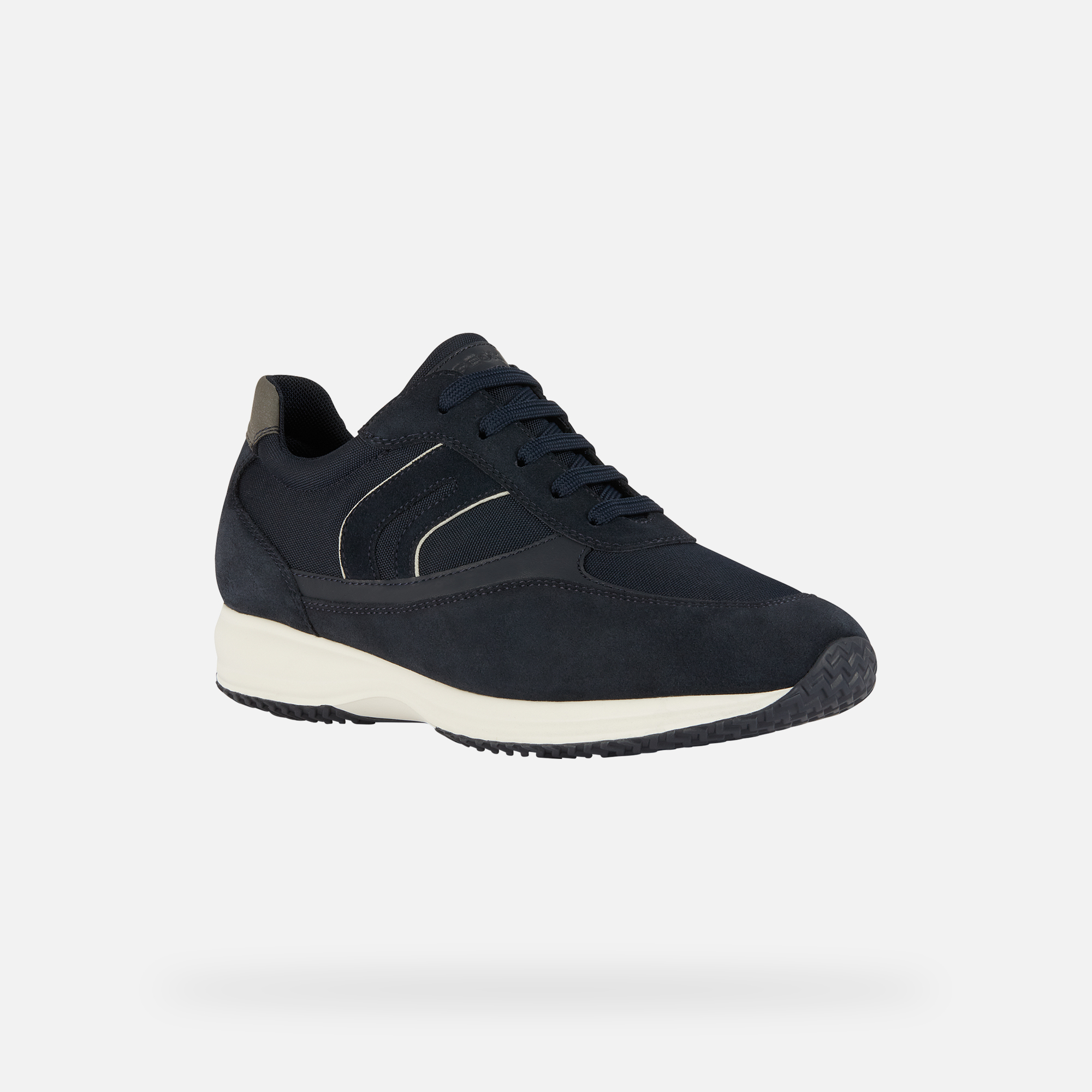 Dark blue men's sneakers Geox Uomo happy - Men's