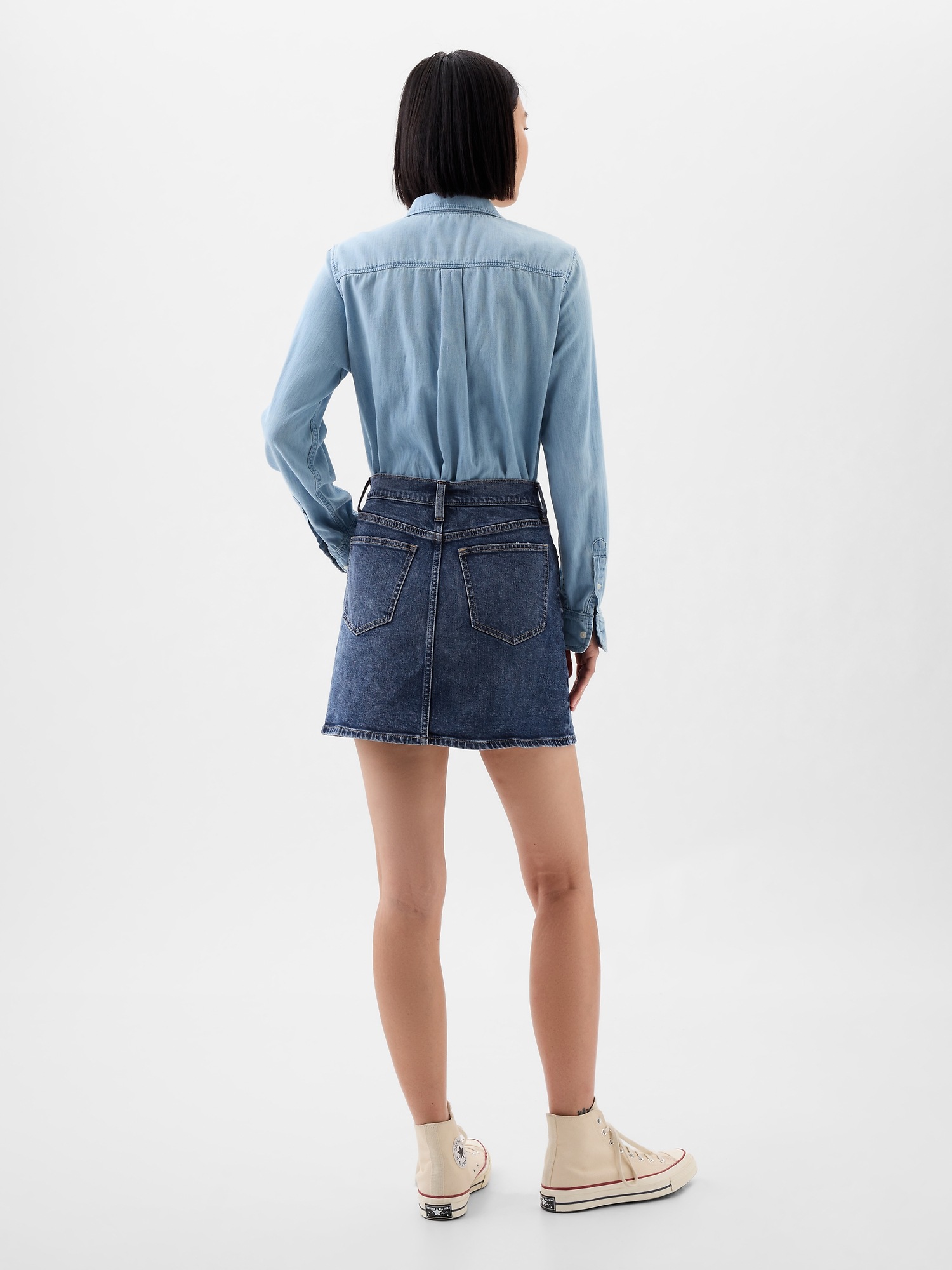 GAP Denim Mini Skirt - Women