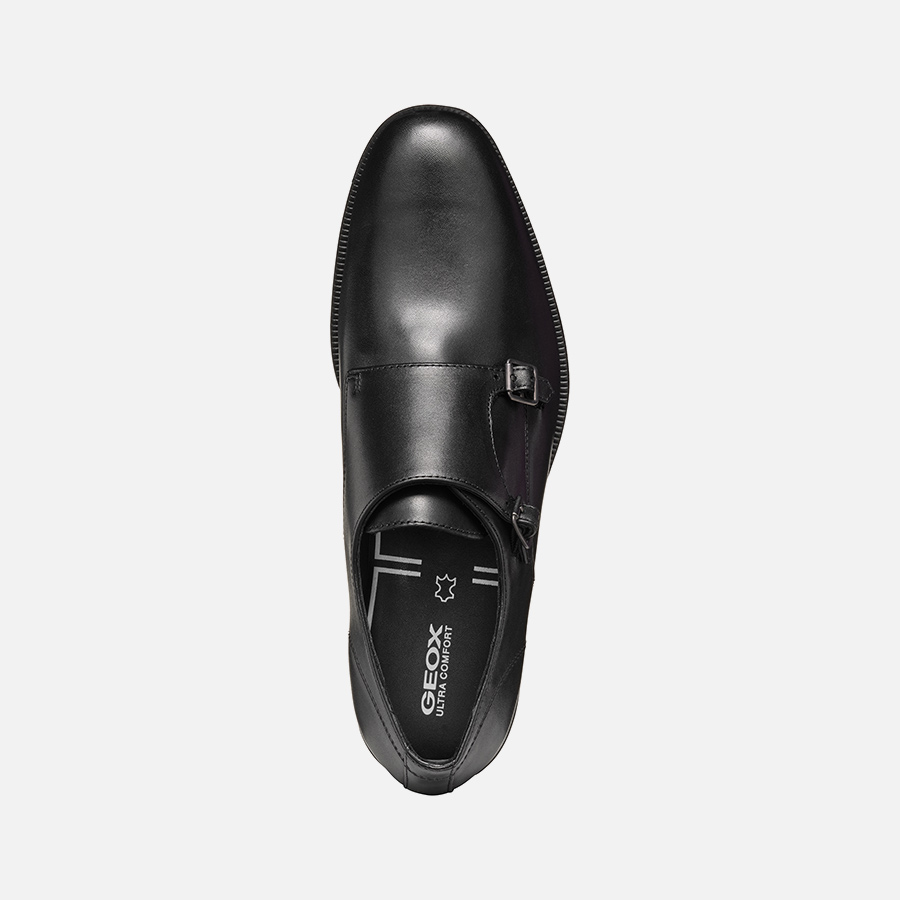 Black Men&#039;s Formal Shoes Geox Walk Pleasure - Men