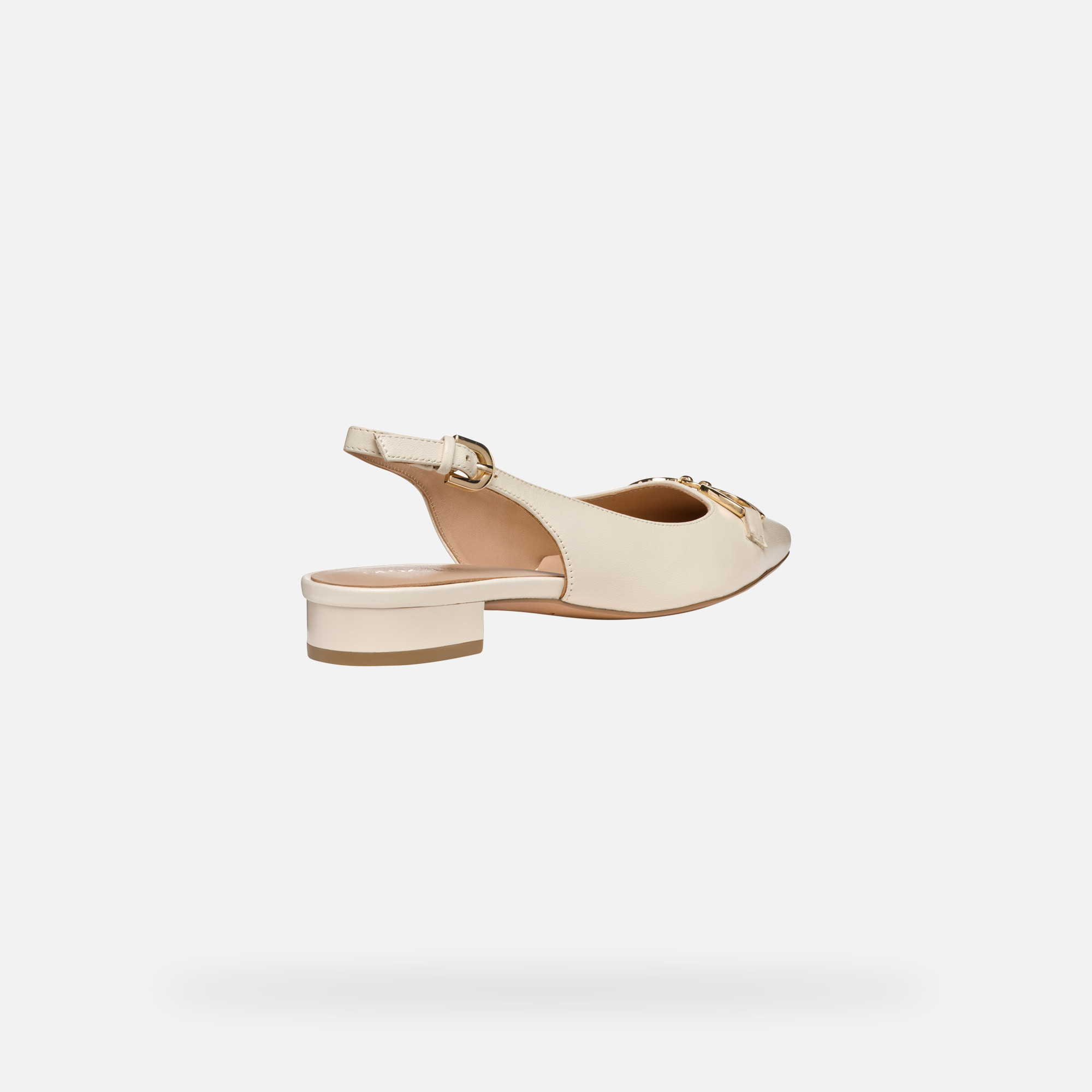 Cream women&#039;s ballet flats Geox Giselda 15 - Women&#039;s