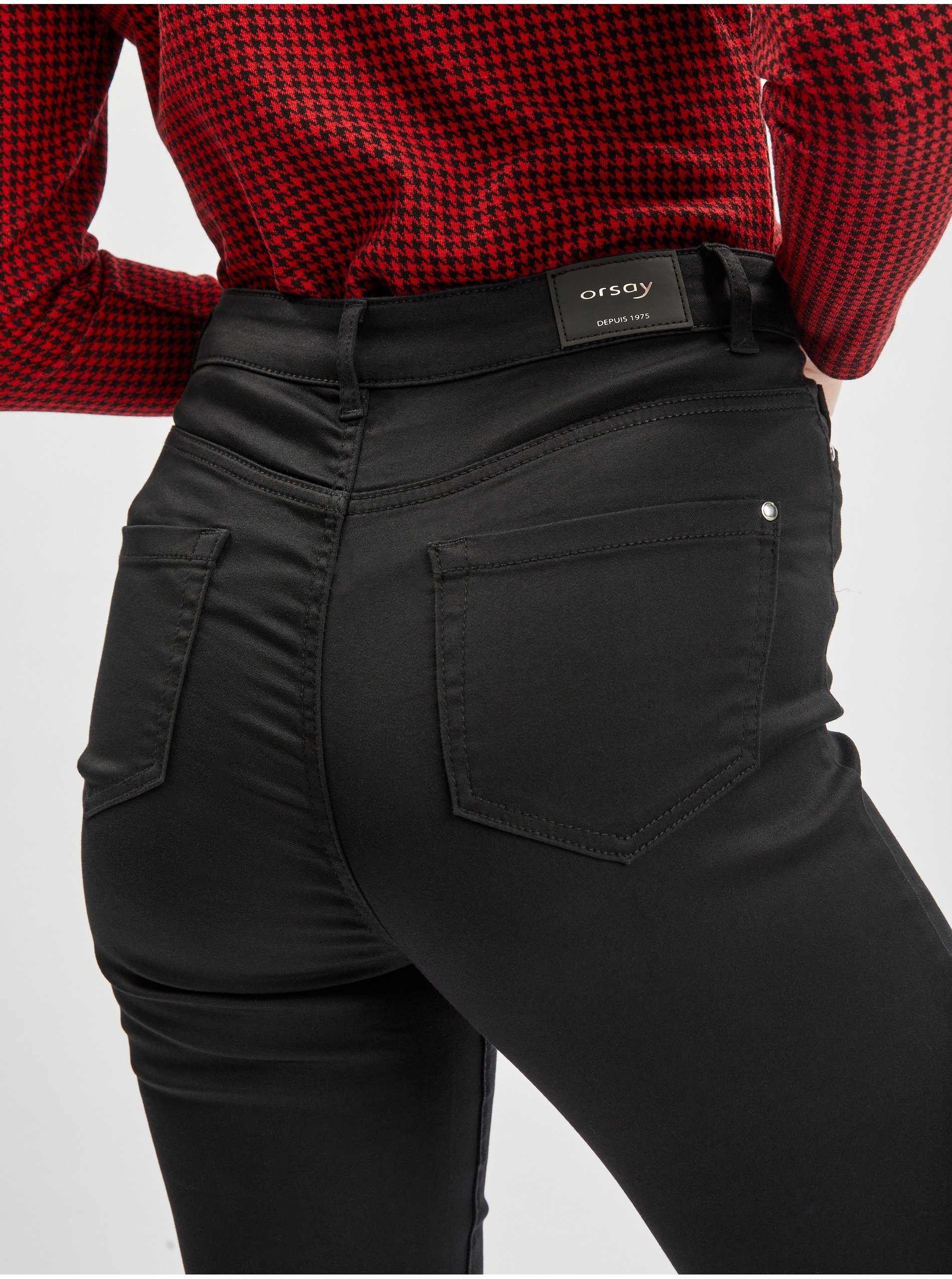 Pantaloni chino pentru femei ORSAY - negru