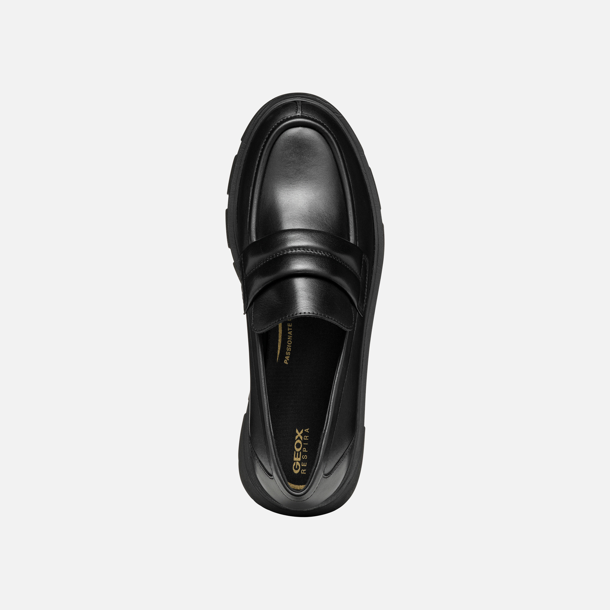 Black women&#039;s moccasins Geox Vilde - Women&#039;s