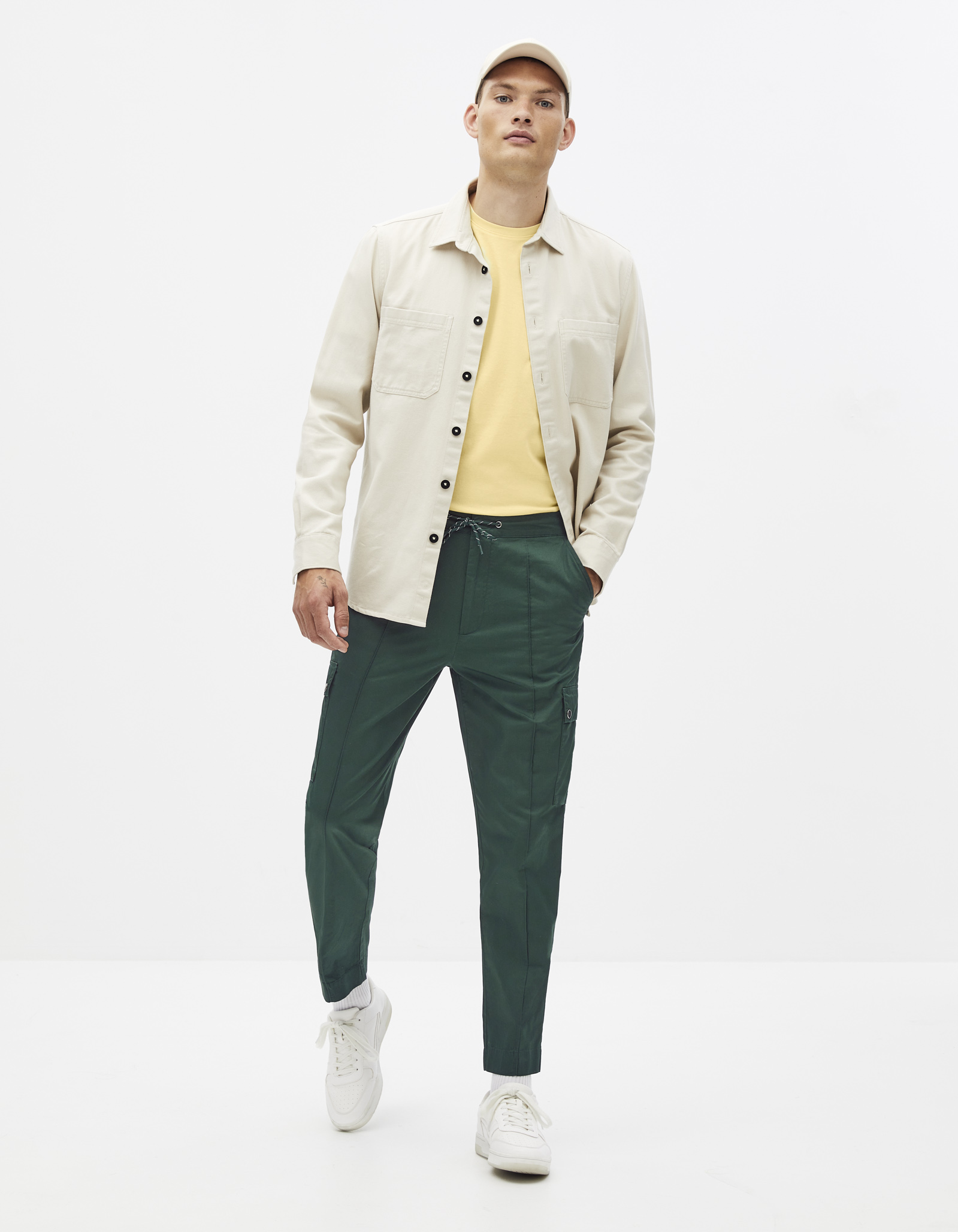 Pantaloni casual pentru barbati Celio - gri