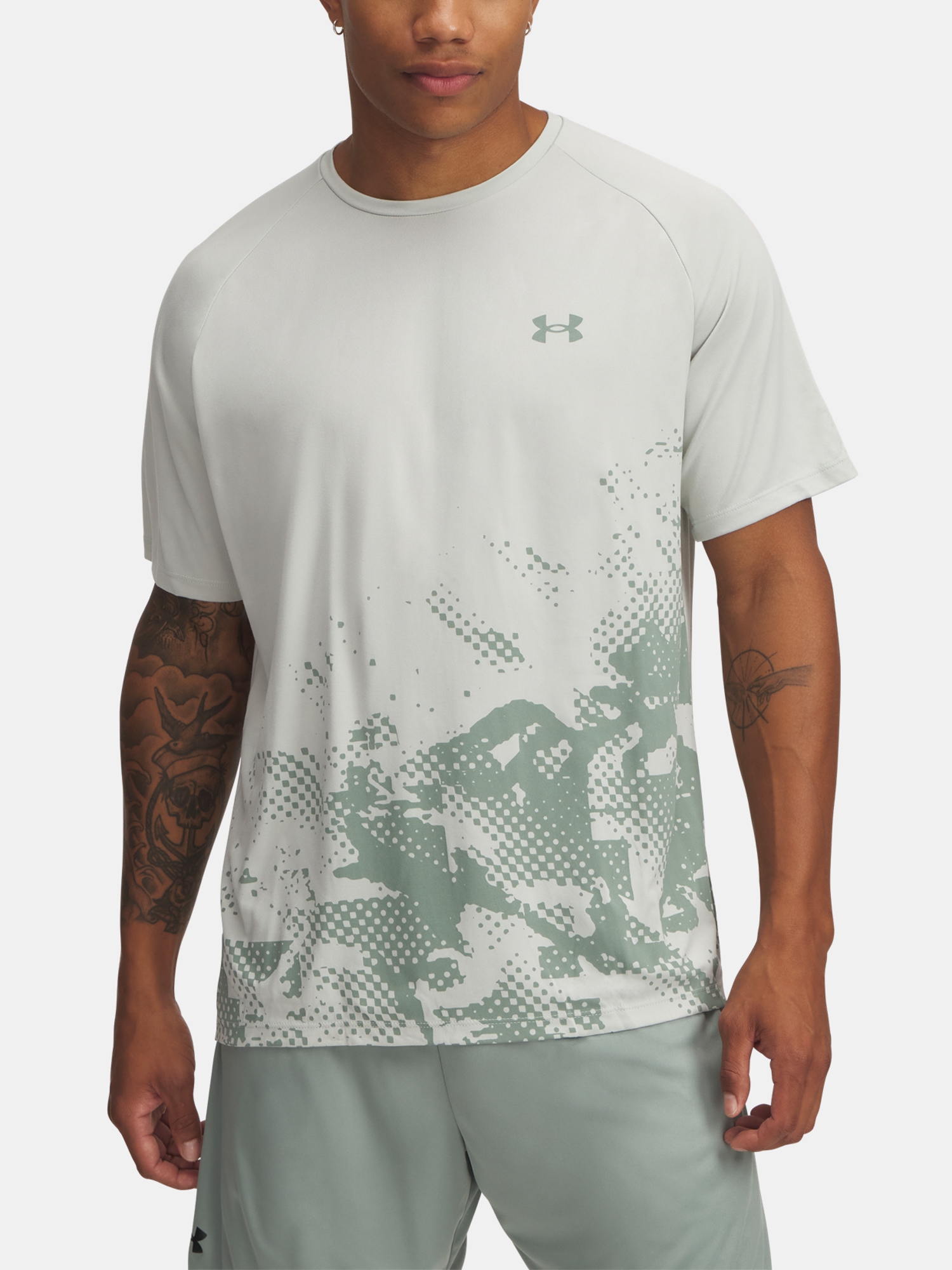 Men's T-shirt Under Armour UA M TECH FADE SS - Men's