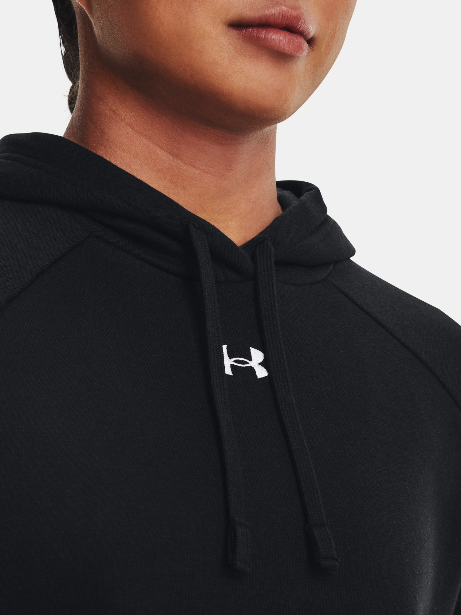 Under Armour Sweatshirt UA Rival Fleece Hoodie-BLK - Women