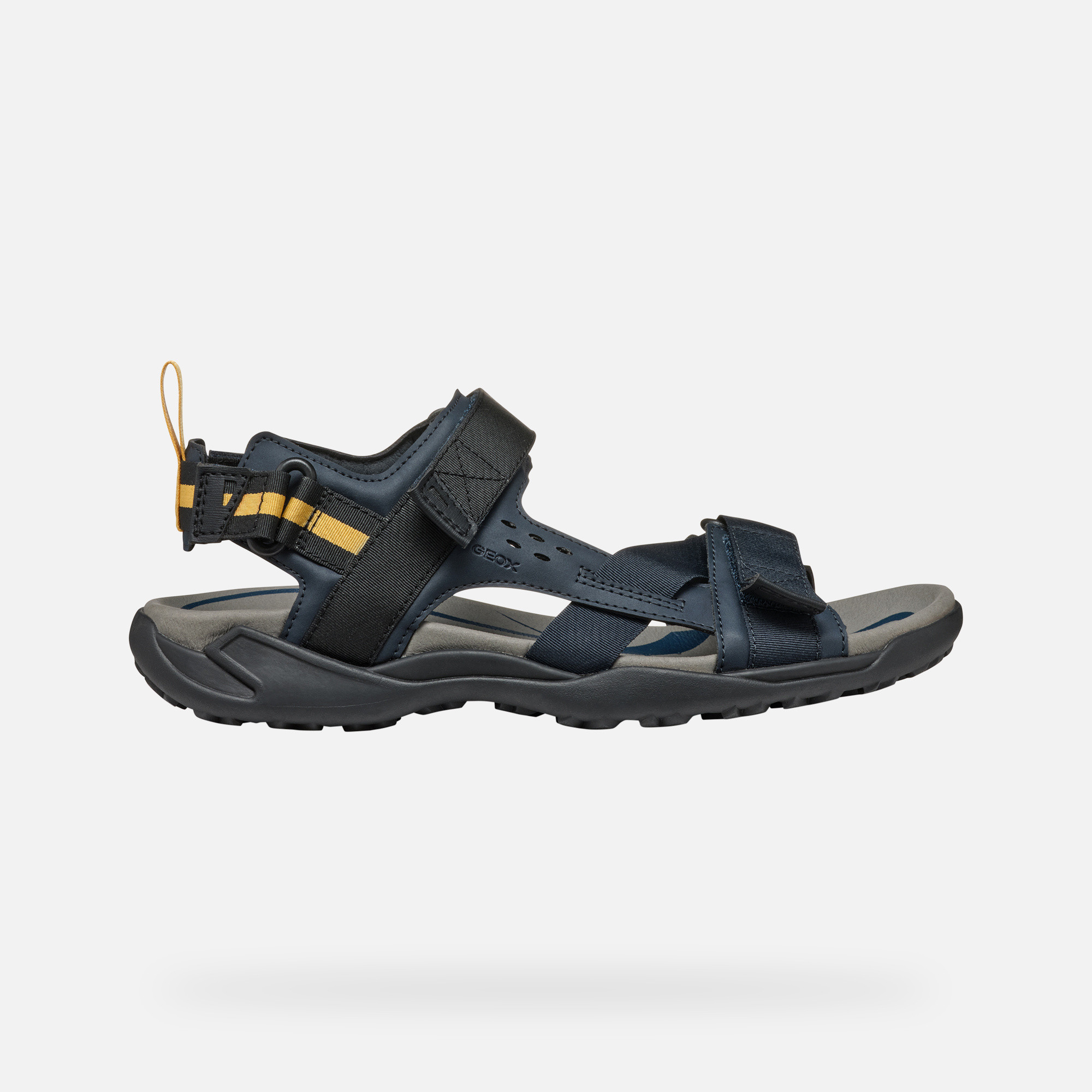 Dark blue men's sandals Geox Terreno + Grip - Men