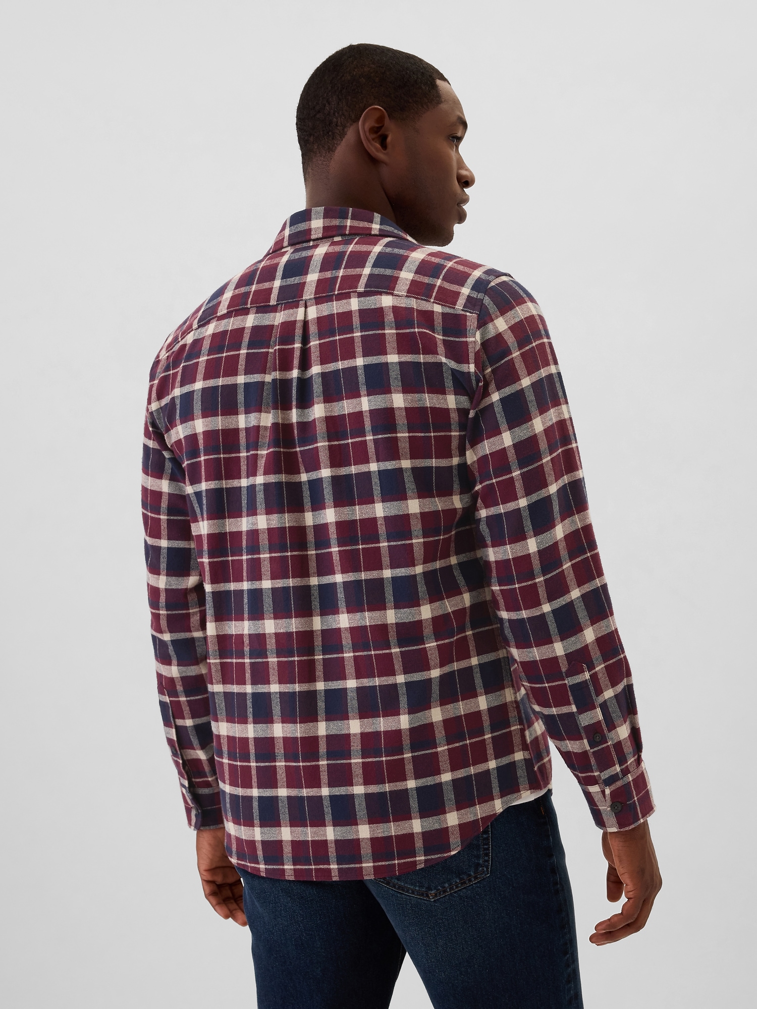 GAP Flannel Outer Shirt - Men&#039;s