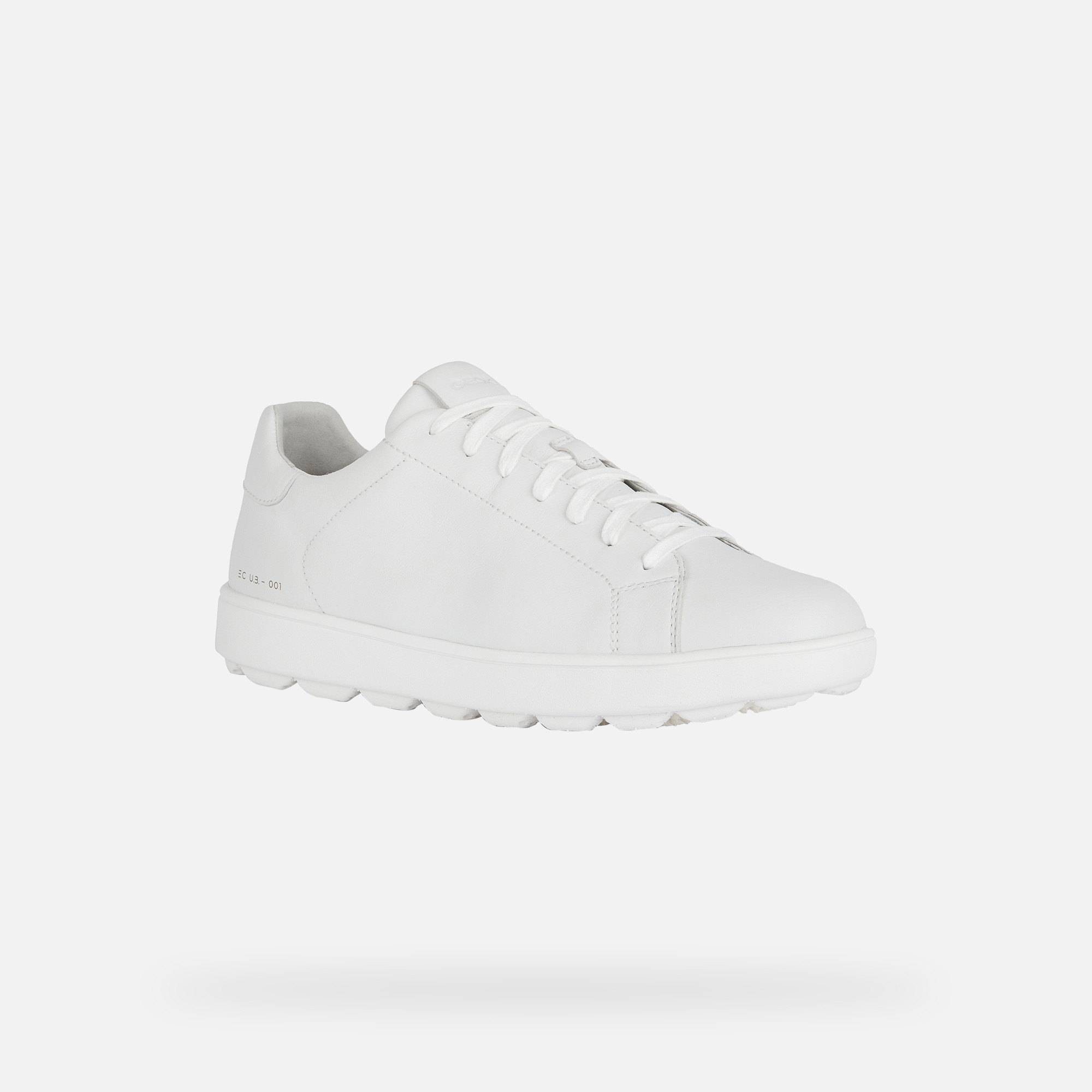 White men's sneakers Geox Spherica ECUB-1 - Men