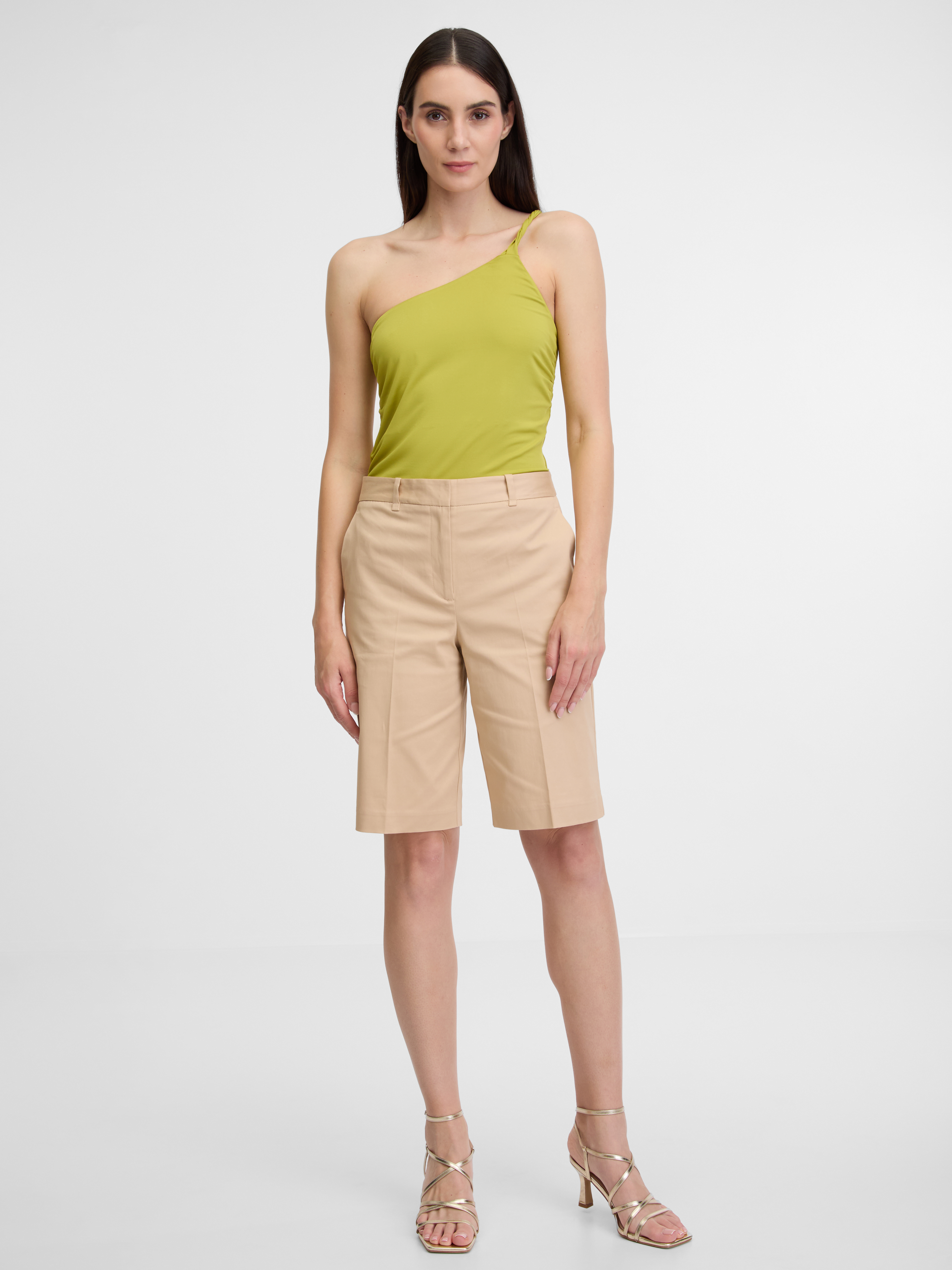 Orsay Light brown women's shorts - Women's