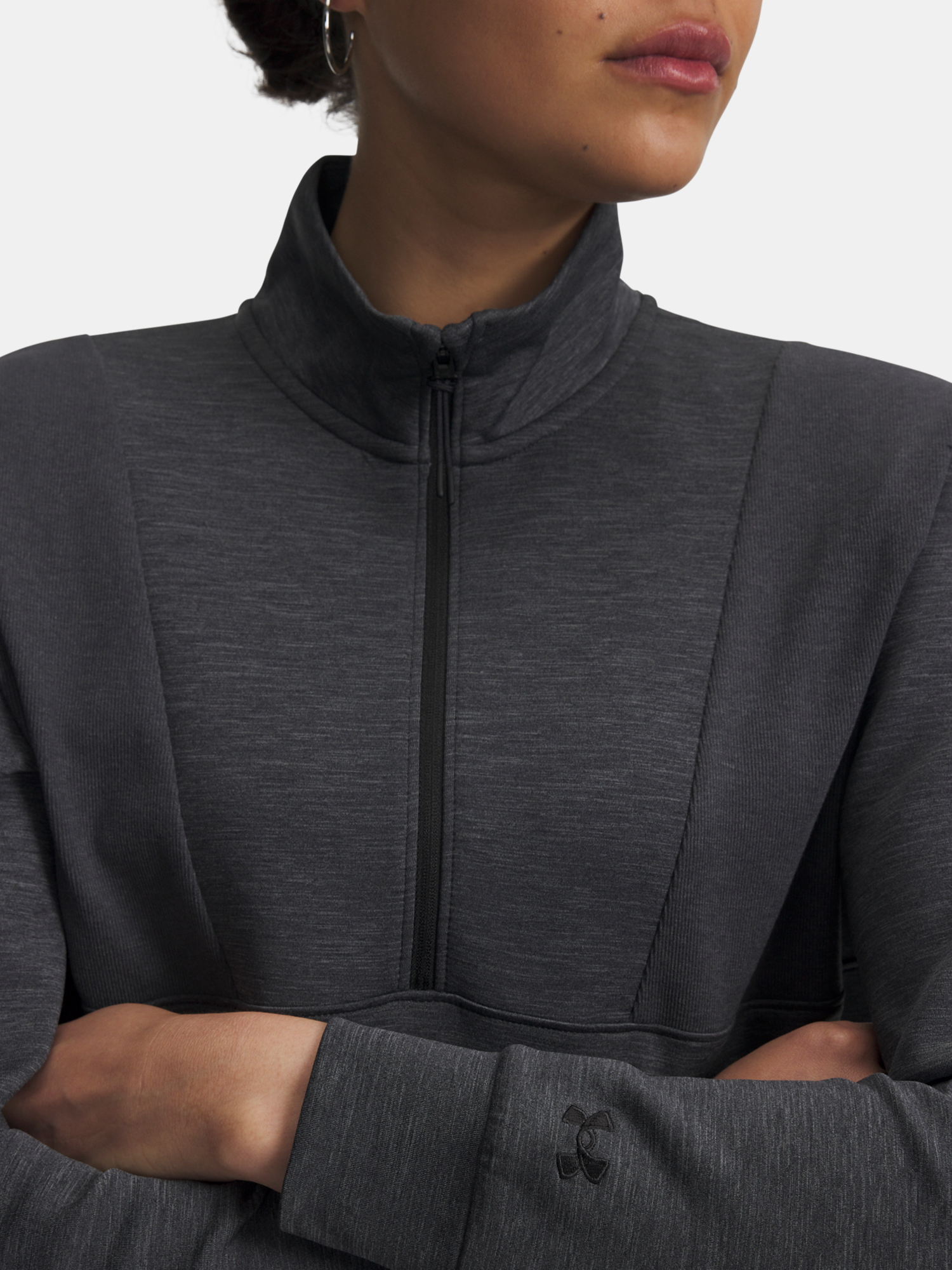Women's sweatshirt Under Armour UA Drive Midlayer Pullover-BLK - Women's