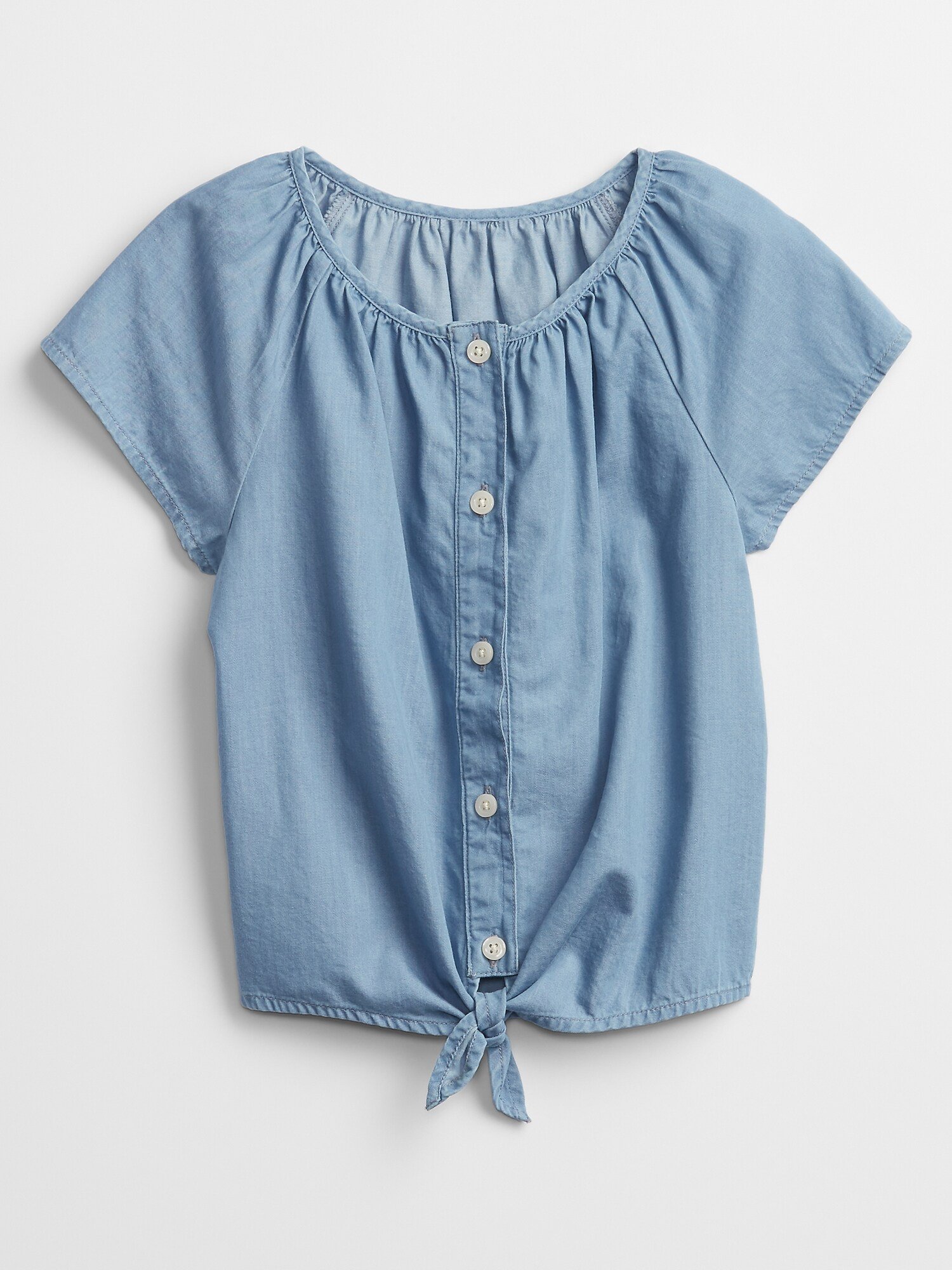 GAP Dětský felső chambray