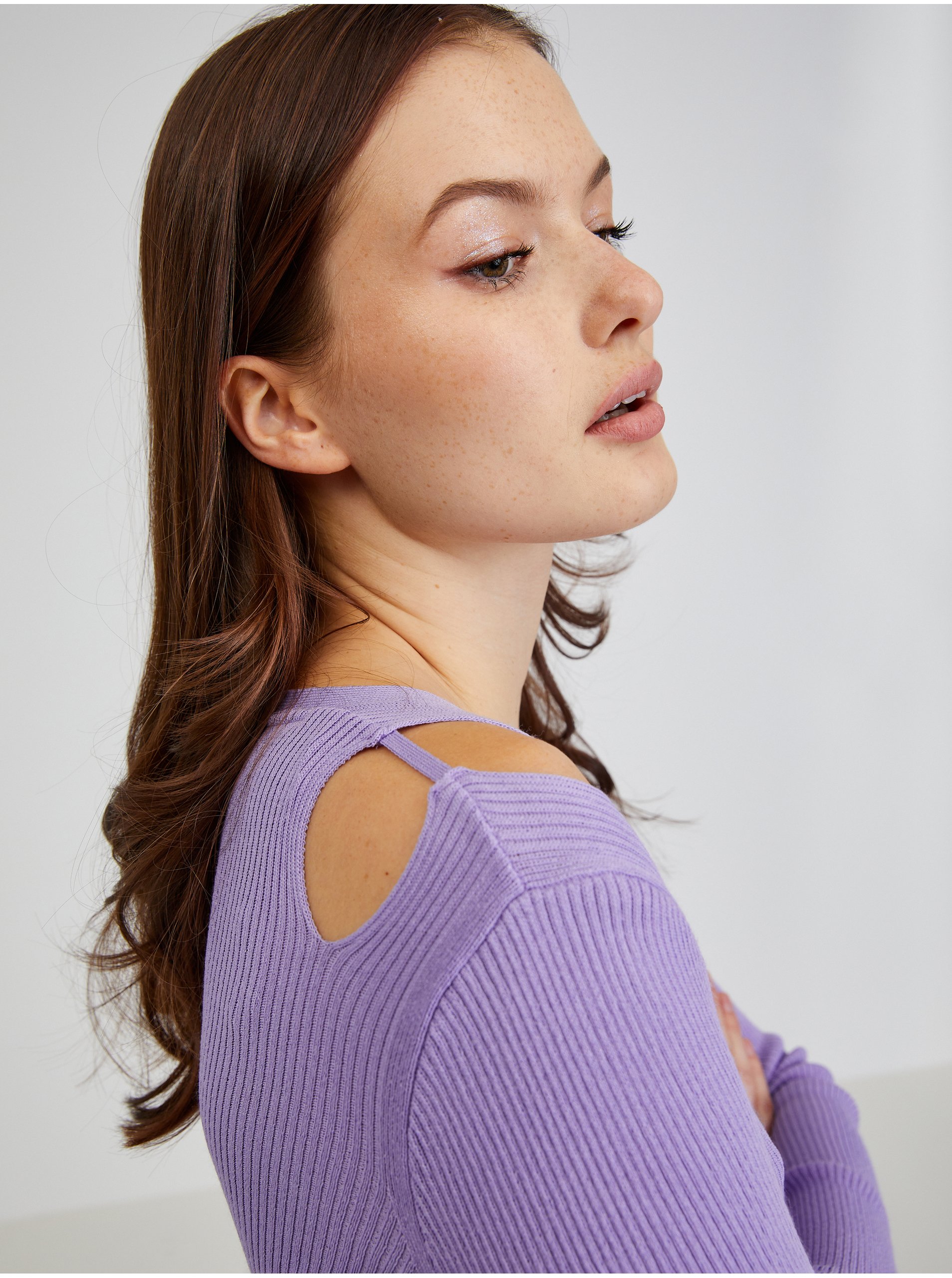 Cardigane pentru femei ORSAY - mov