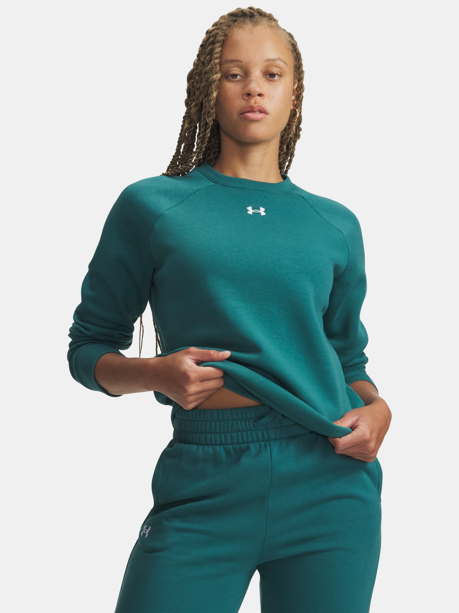 Дамски суитшърт Under Armour UA Rival Fleece Crew