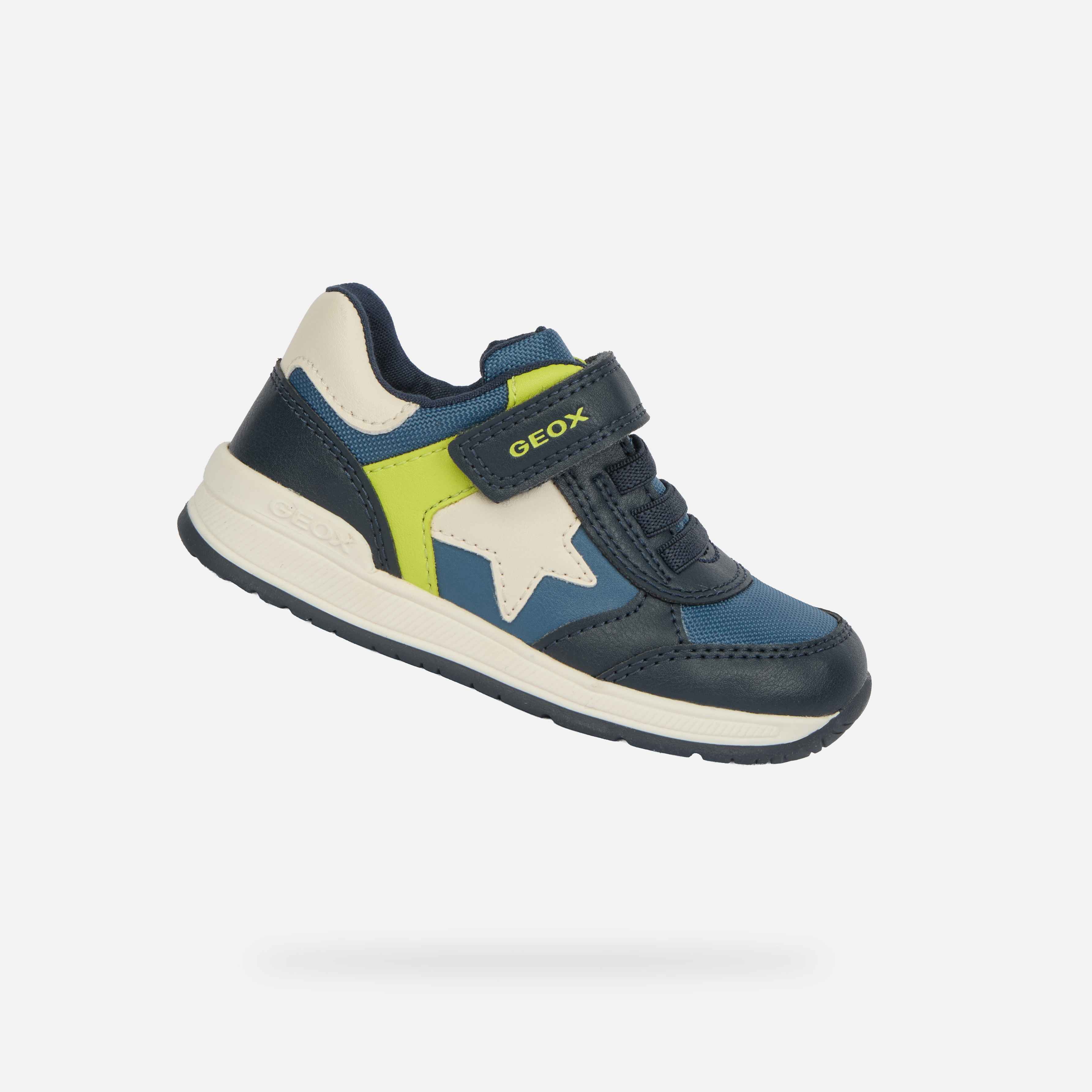 Тъмносини момчешки обувки Geox Rishon Boy