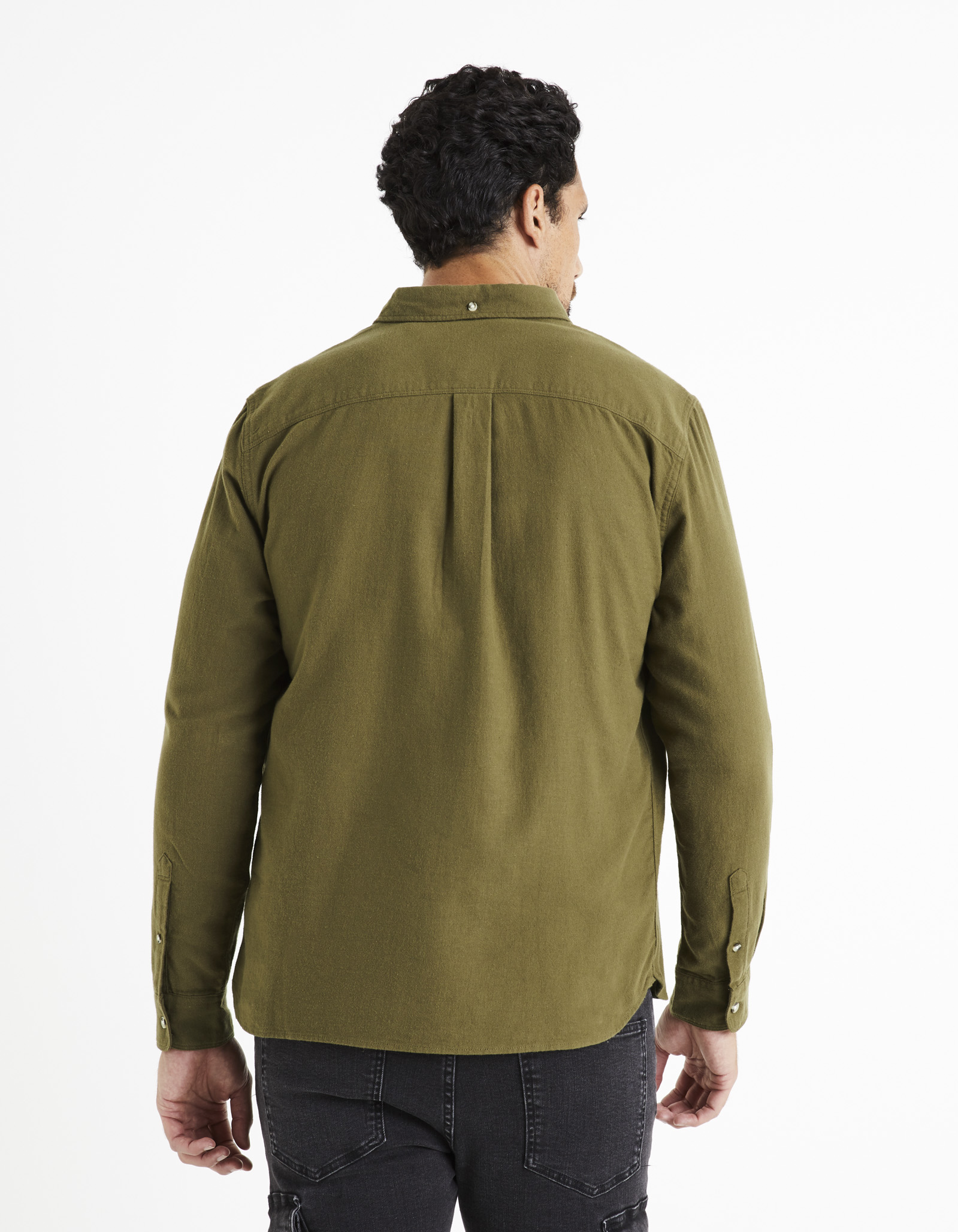 Celio Flannel Shirt Caoflacko - Men