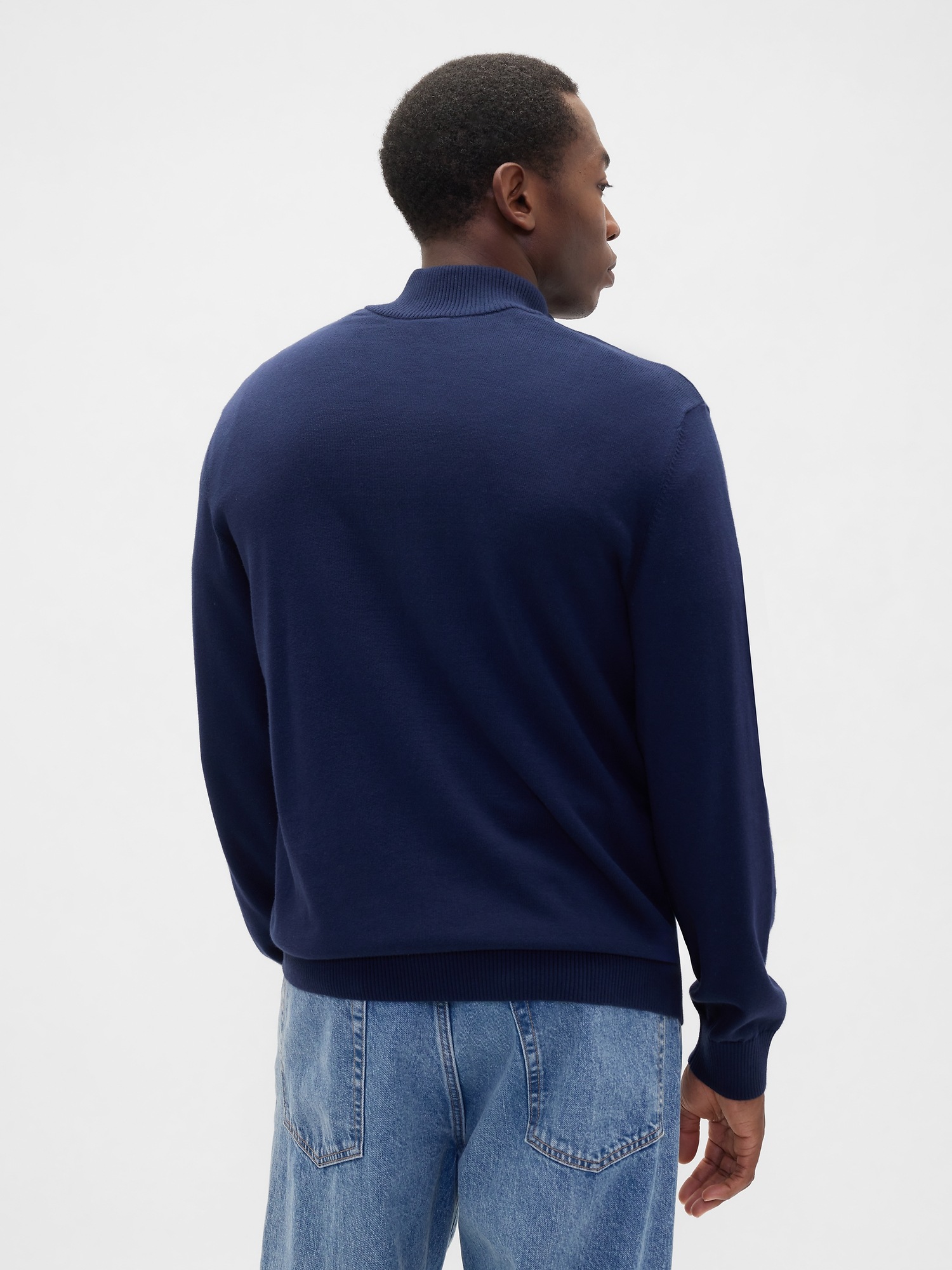 GAP Zippered Neckline Sweater - Mens