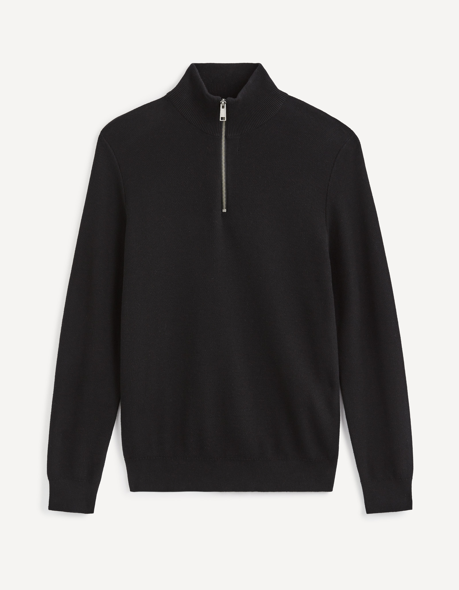 Celio Sweater Celim with zipper collar - Men