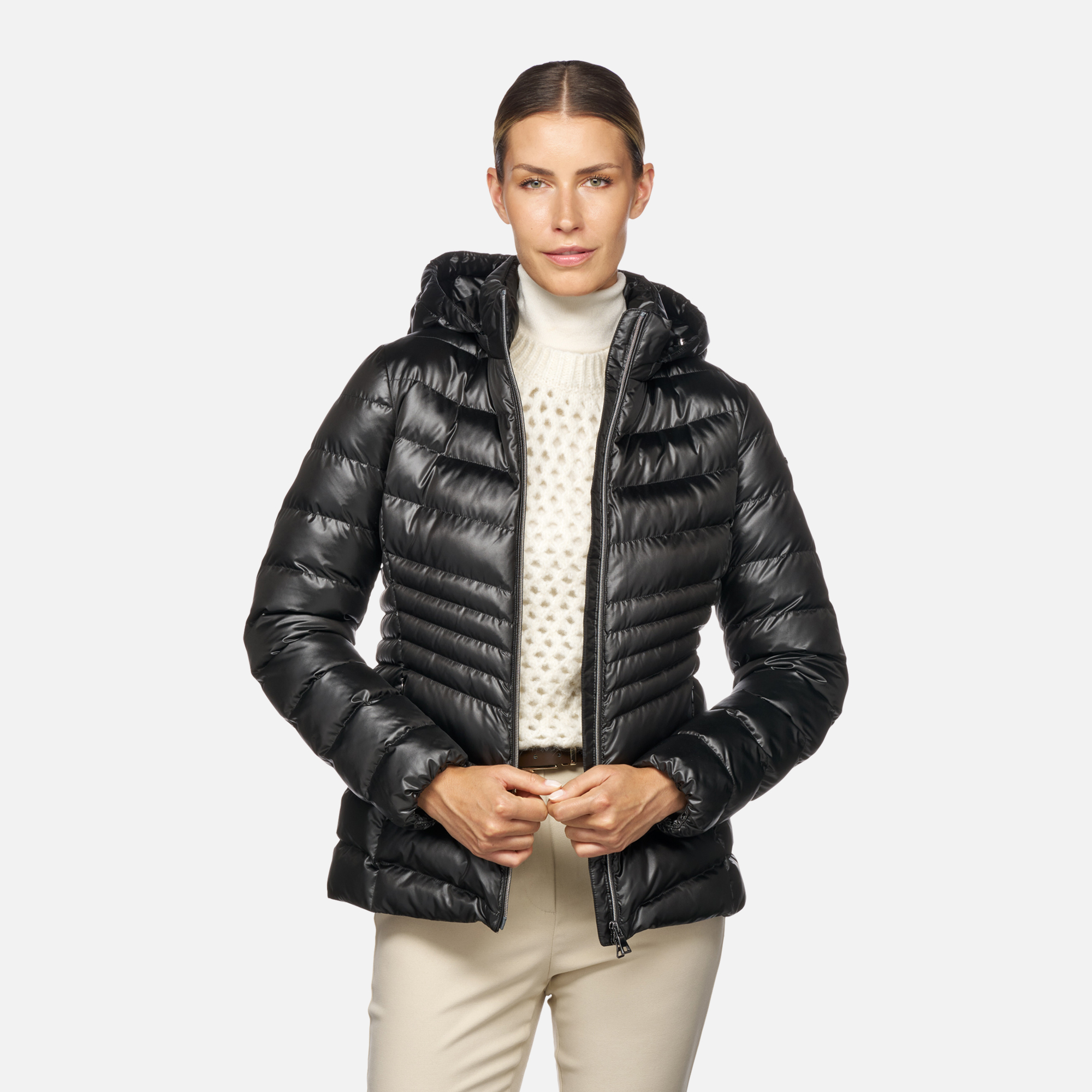 Black women's jacket Geox Zosma - Women's