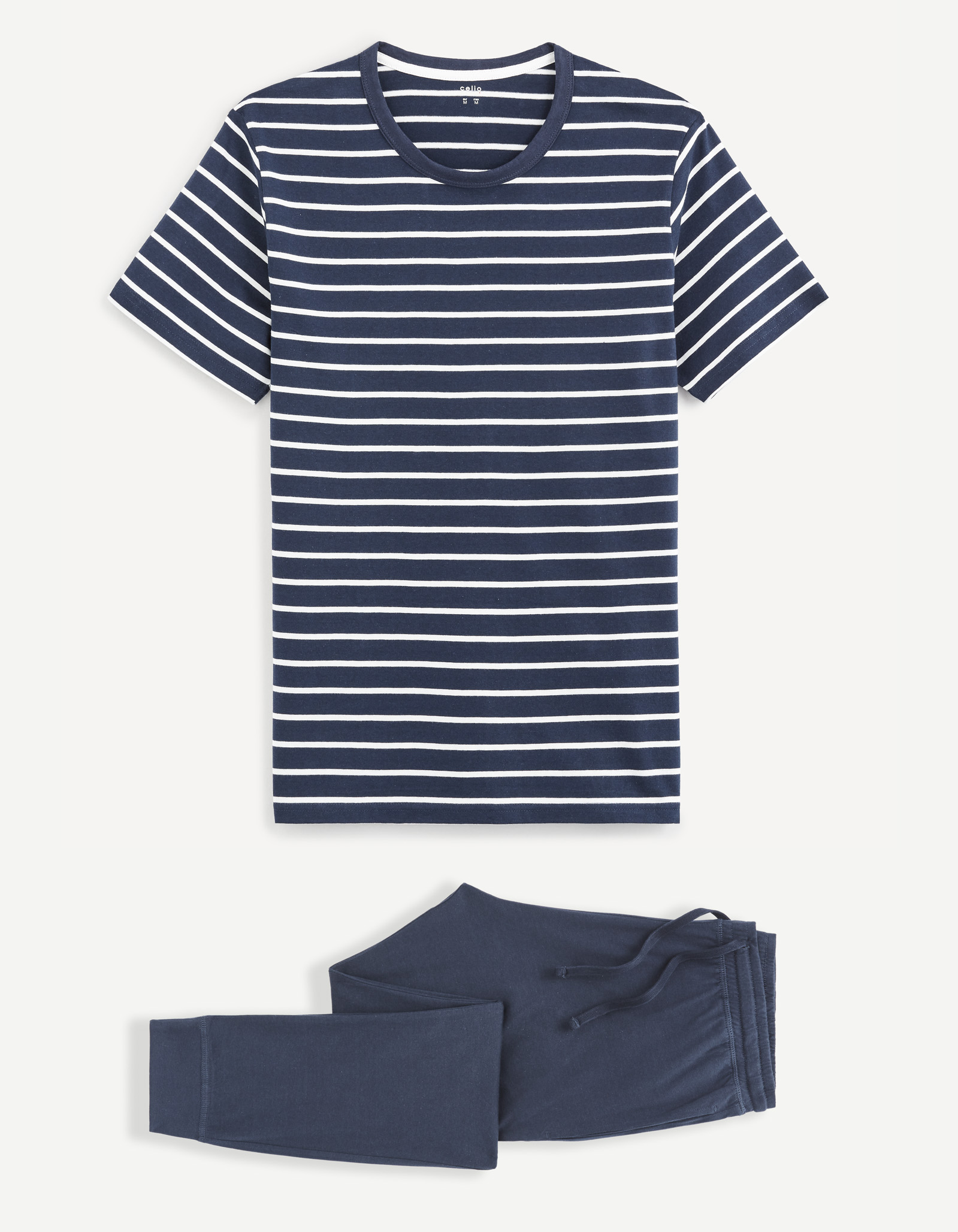Pijamale pentru barbati Celio - albastru