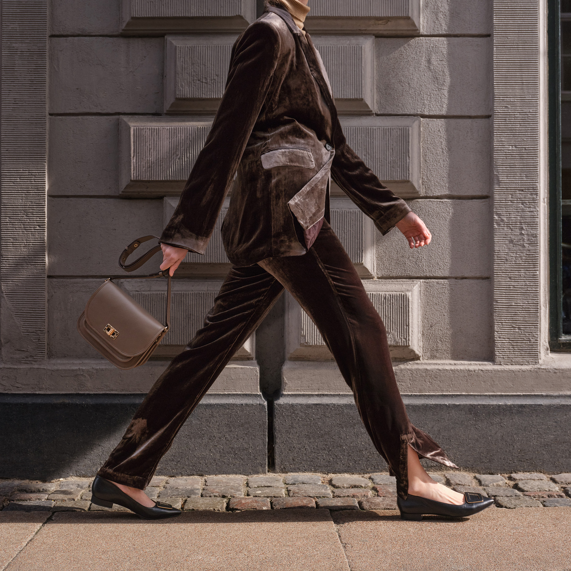 Black women&#039;s ballet flats Geox Charyssa - Women&#039;s