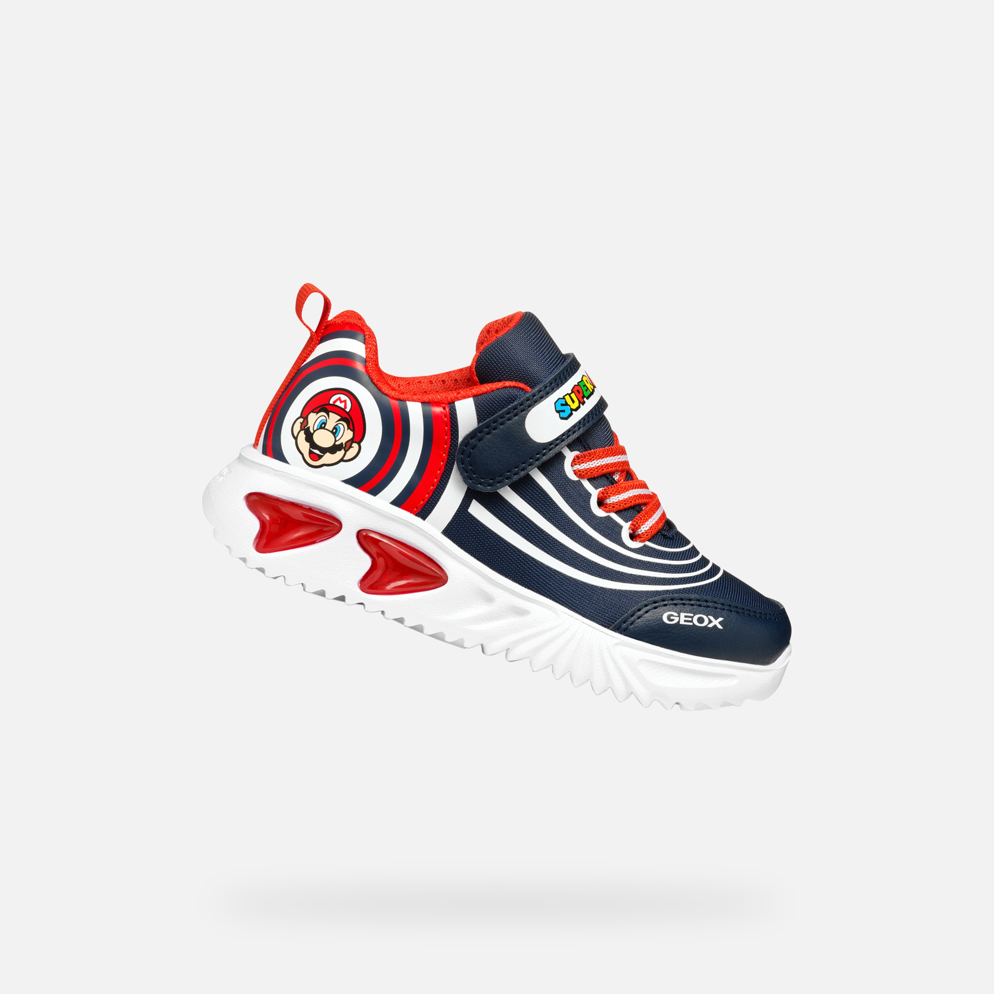 Dark blue boys sneakers Geox Assister - Boys