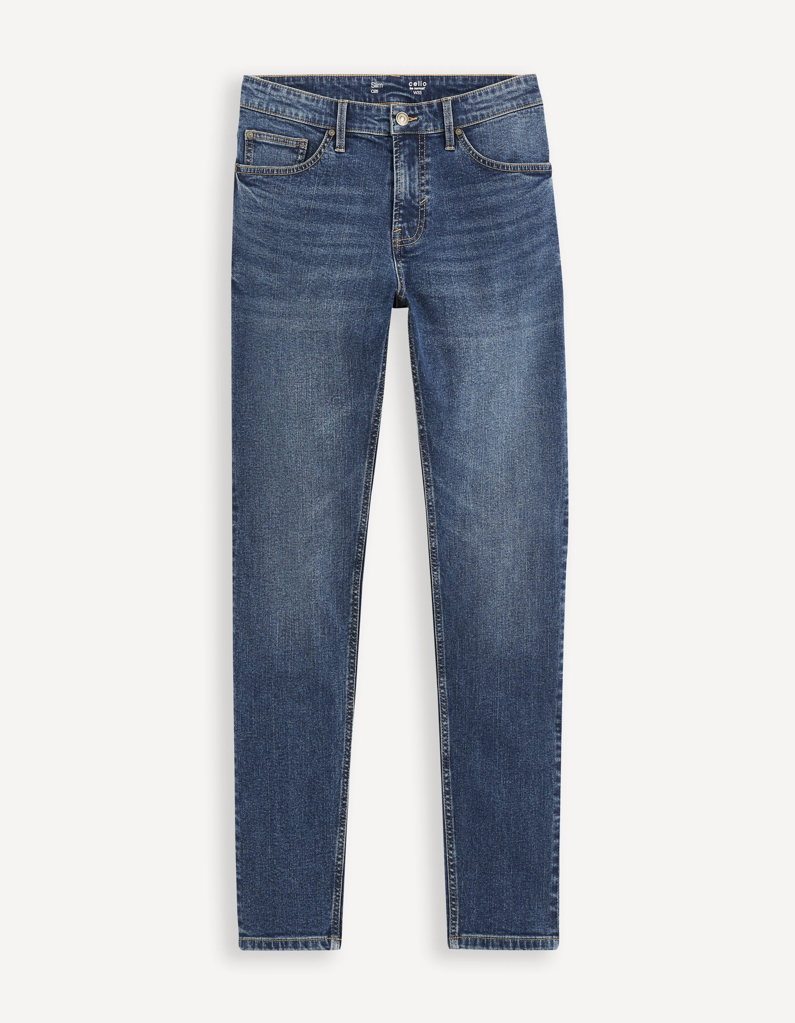 Slim fit pentru barbati Celio - albastru