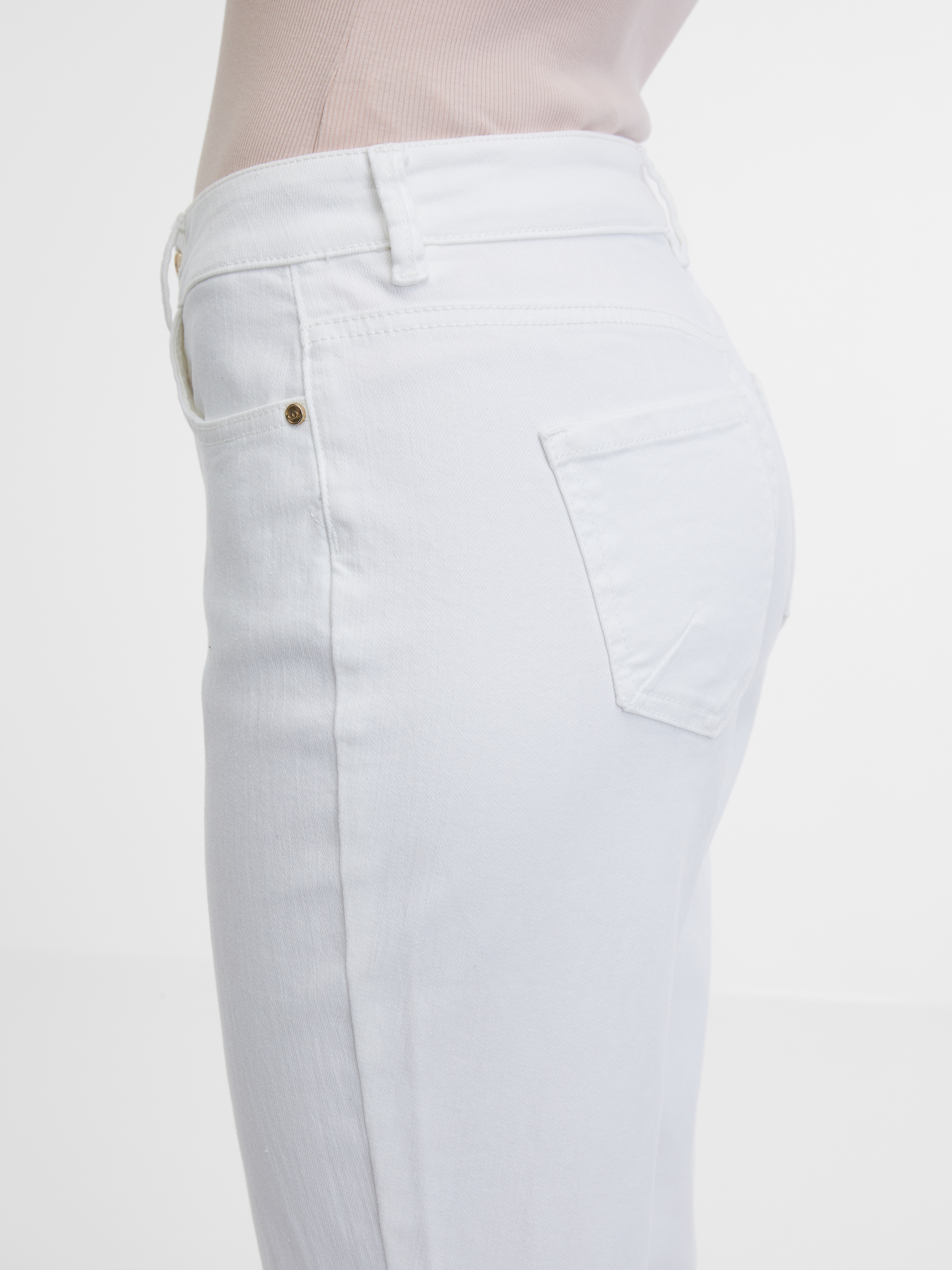 Orsay White Women's Boyfriend Jeans - Womens