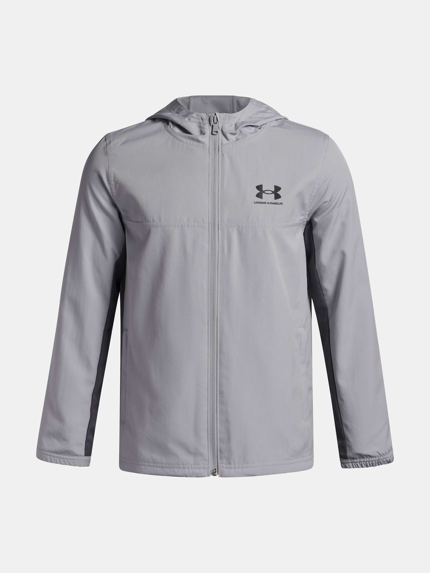Boys&#039; Jacket Under Armour UA B Rival Wvn Jacket-GRY - Boys