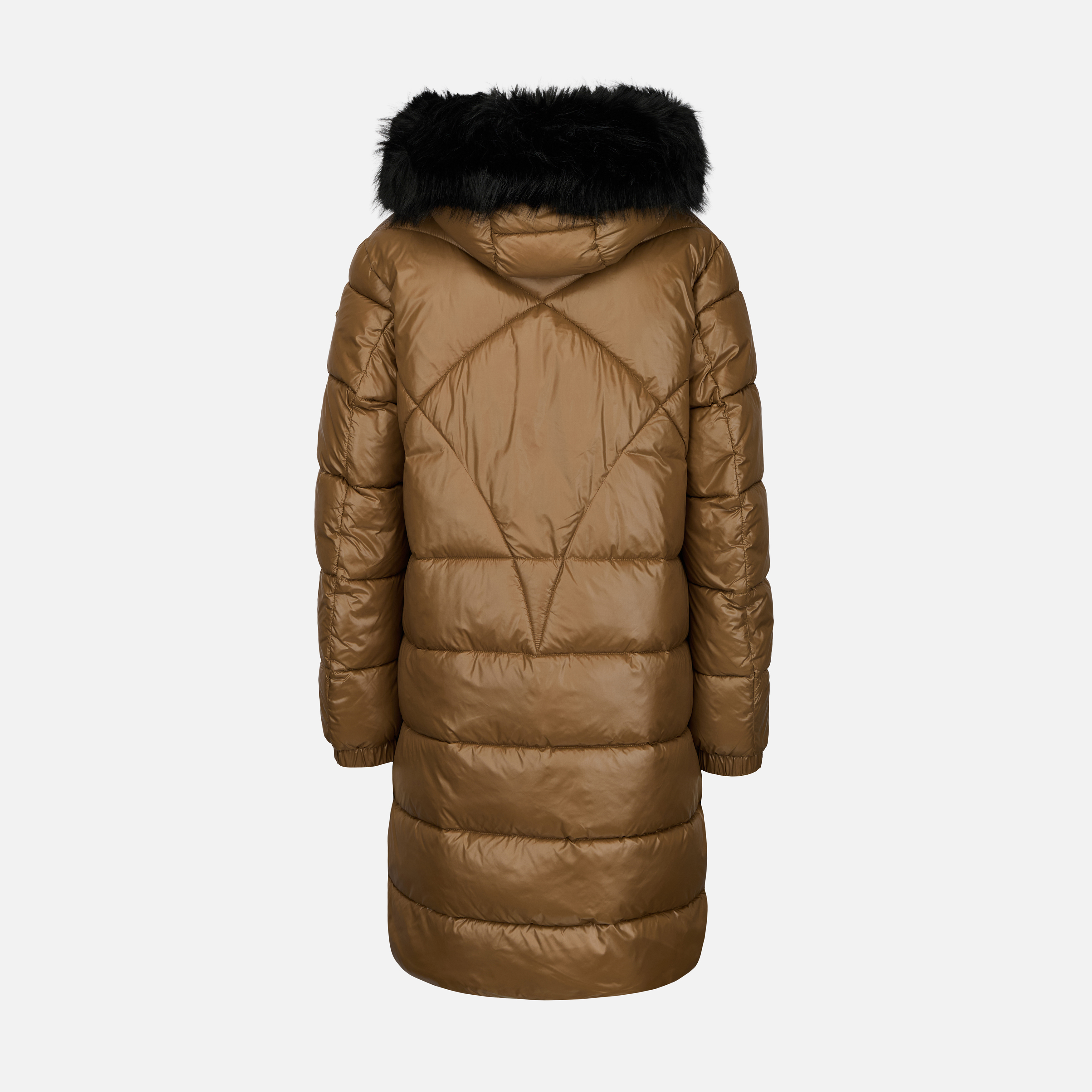 Parka maro de damă Geox Backsie