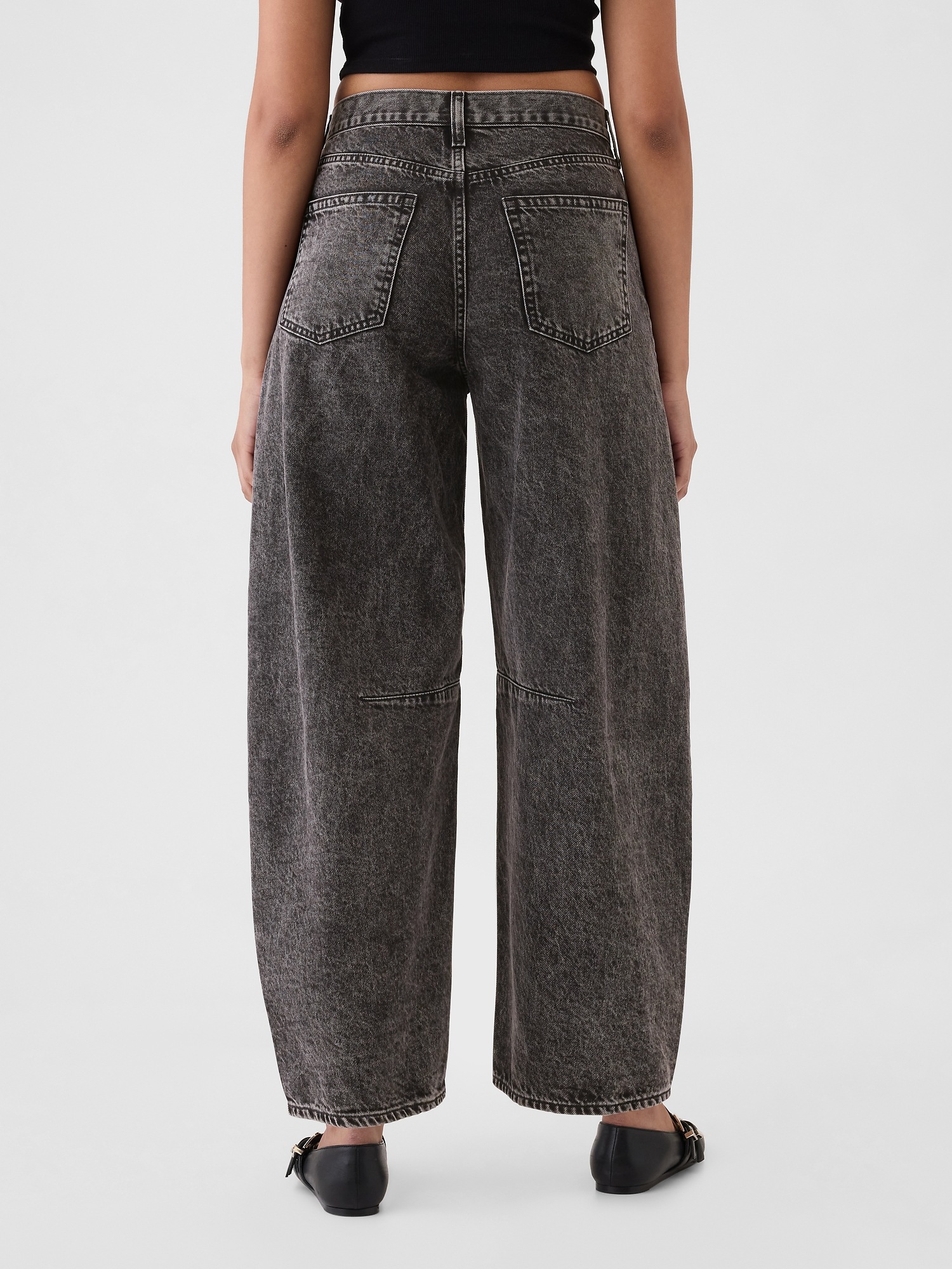 GAP Jeans Mid Rise Horseshoe - Women's