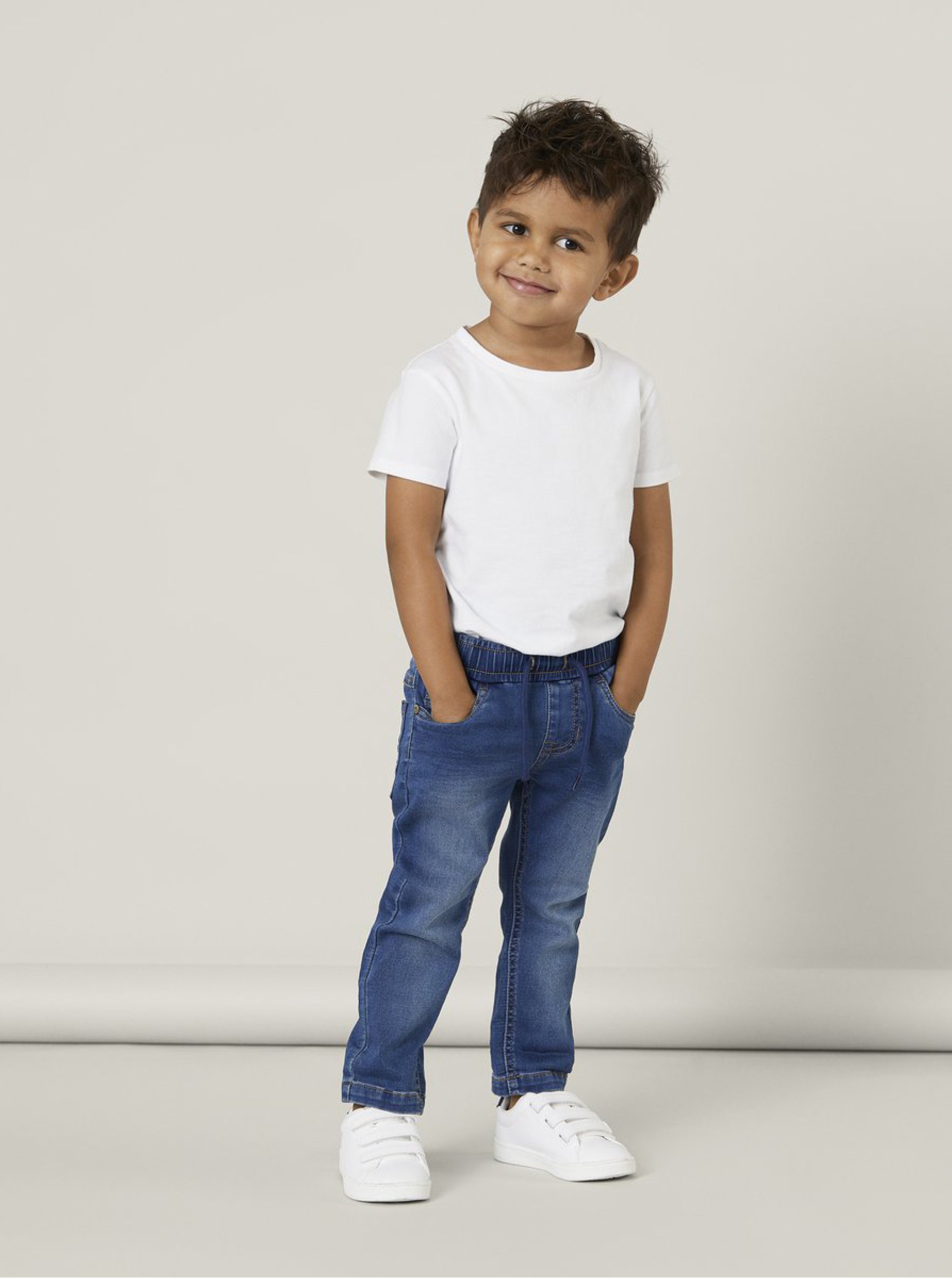 Modré klučičí džíny name it - unisex