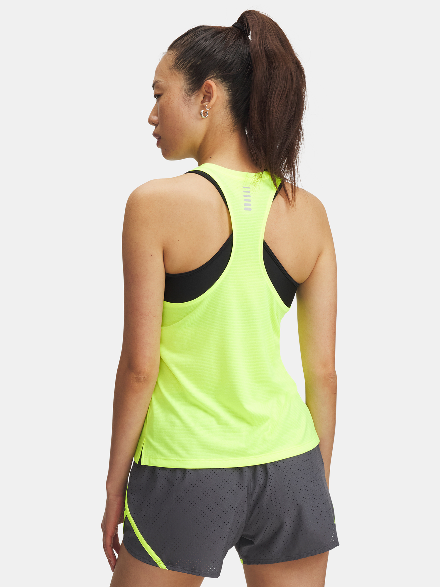 Women's tank top Under Armour UA Launch Singlet-YLW - Women's
