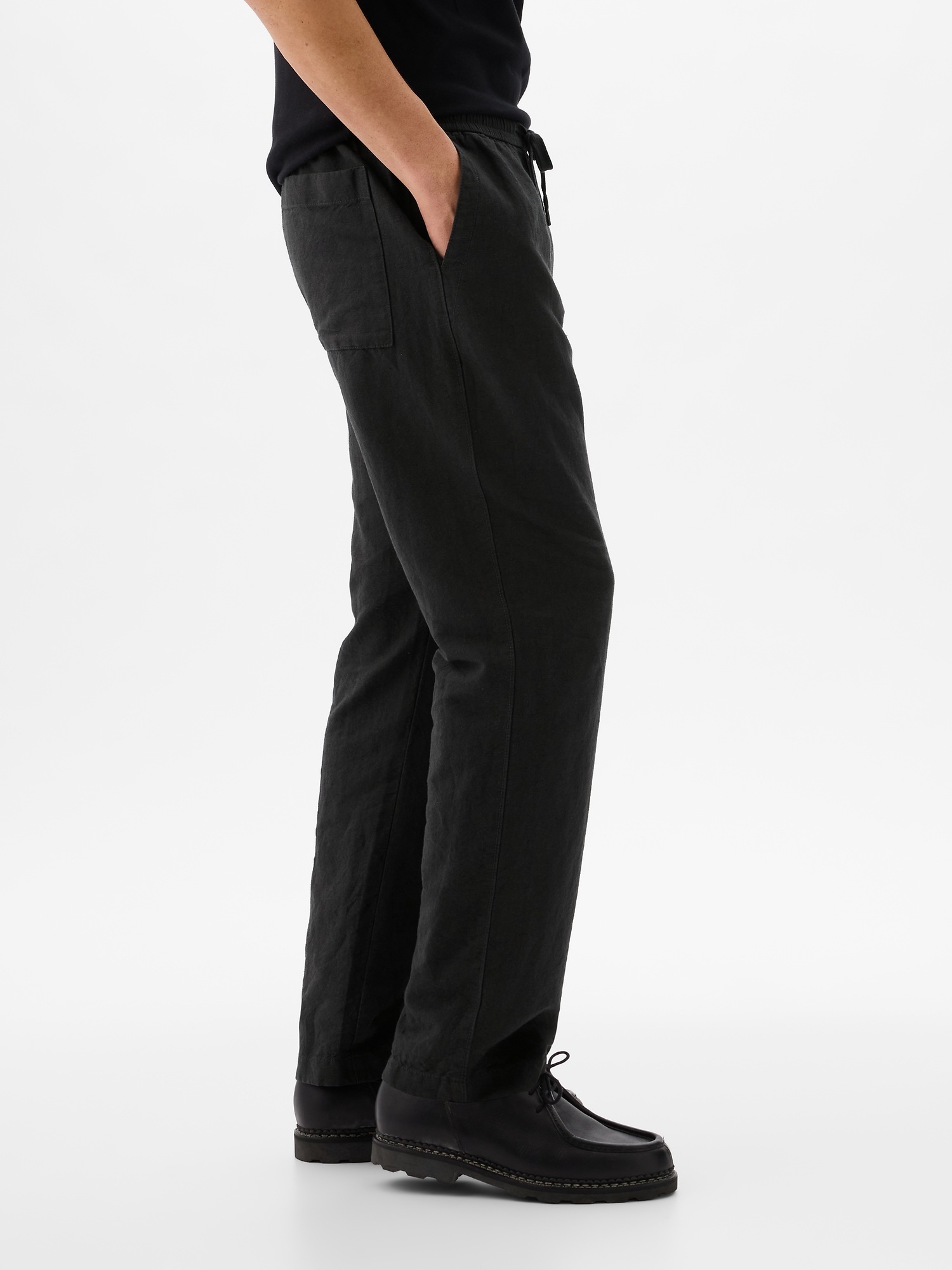Pantaloni casual pentru barbati GAP - negru