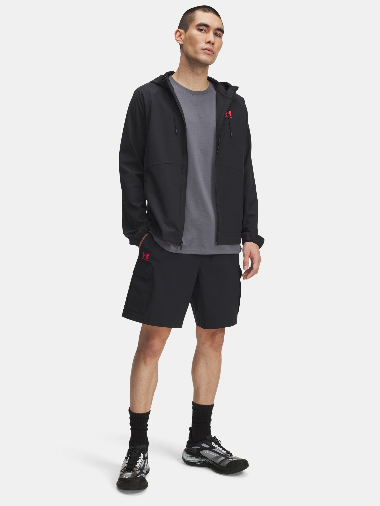 Men&#039;s shorts Under Armour UA Vibe Woven Cargo Short-BLK - Men&#039;s