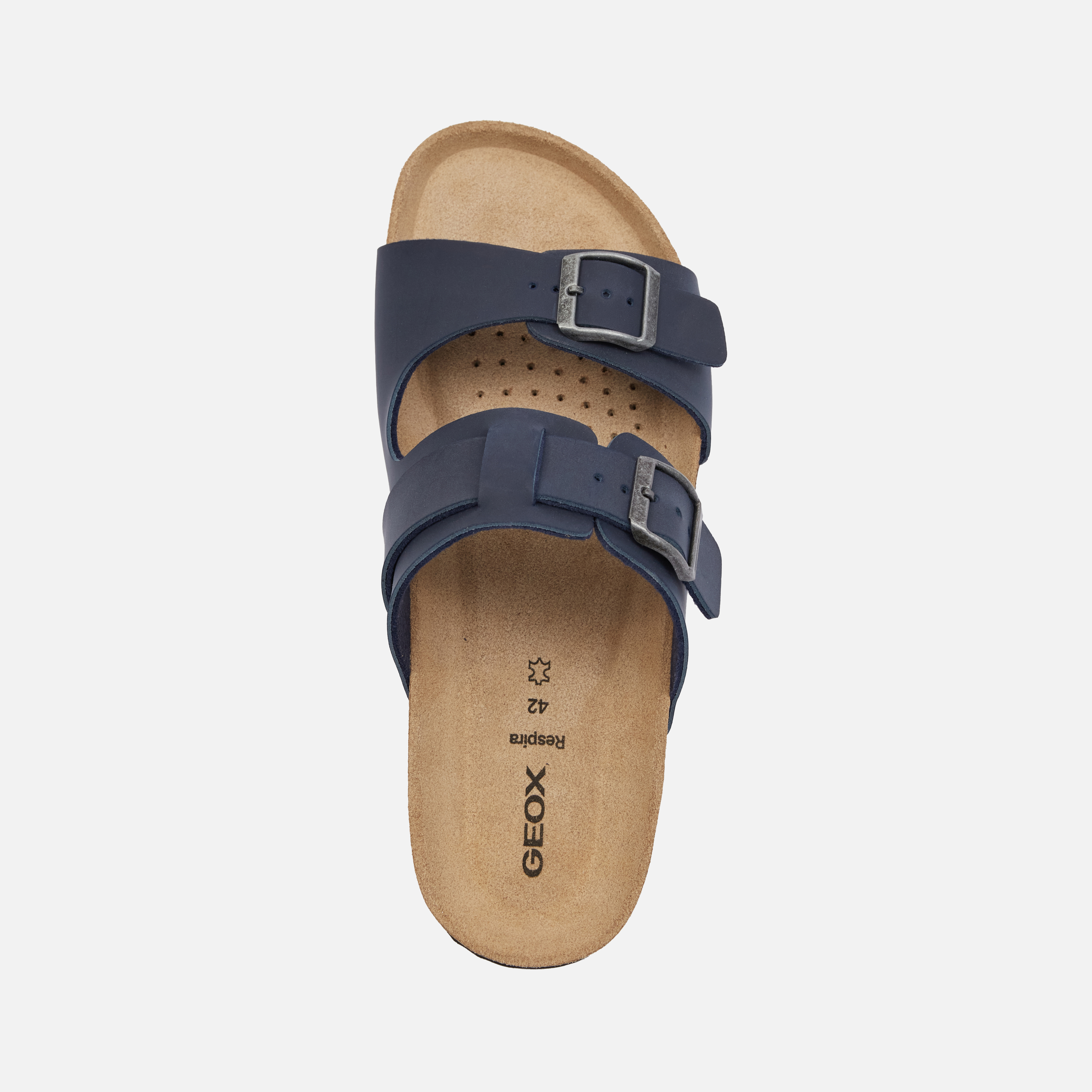 Dark blue men&#039;s slippers Geox Ghita - Men&#039;s