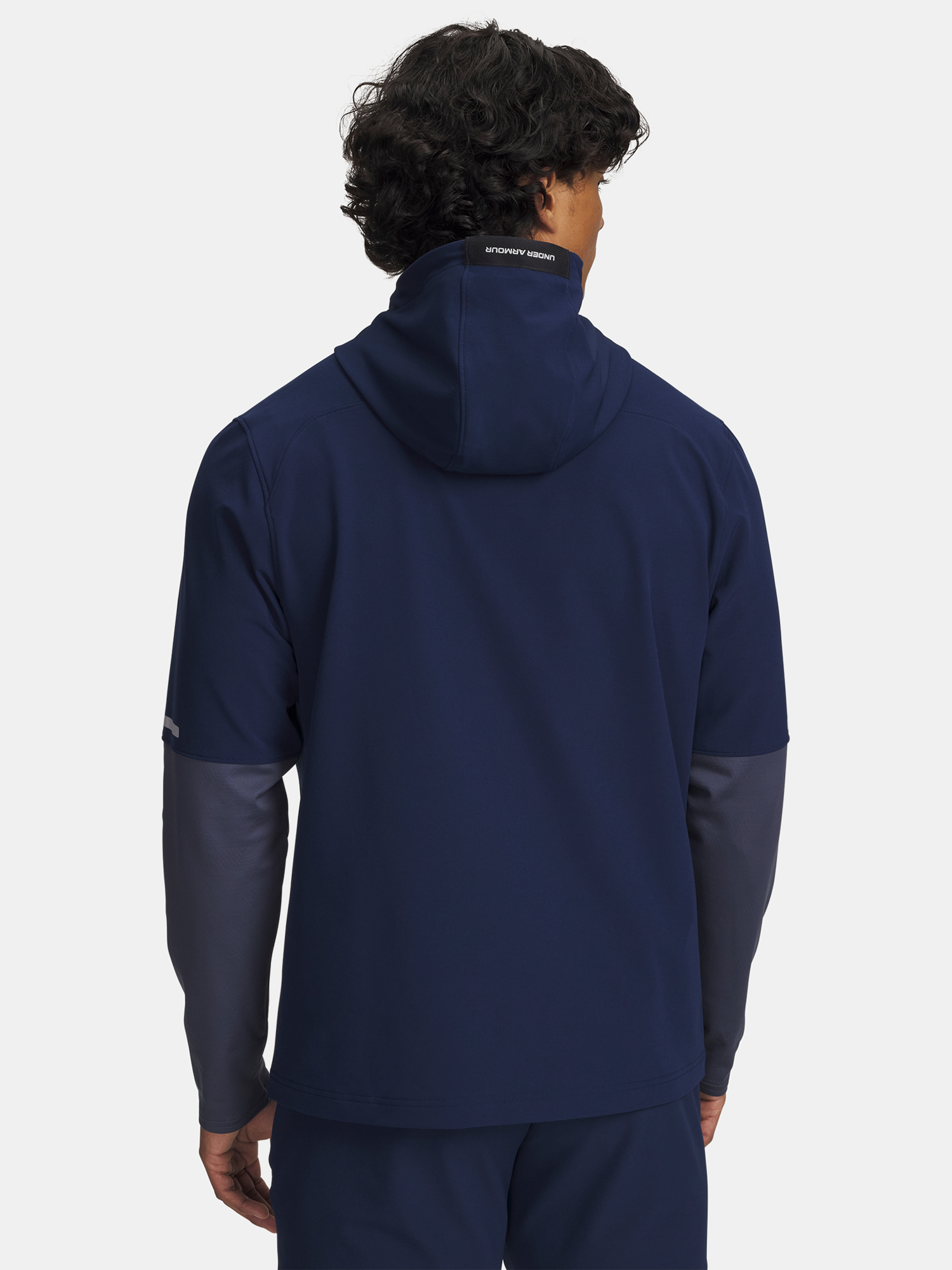Men&#039;s Under Armour Utility Woven Winterized FZ-BLU Jacket - Mens