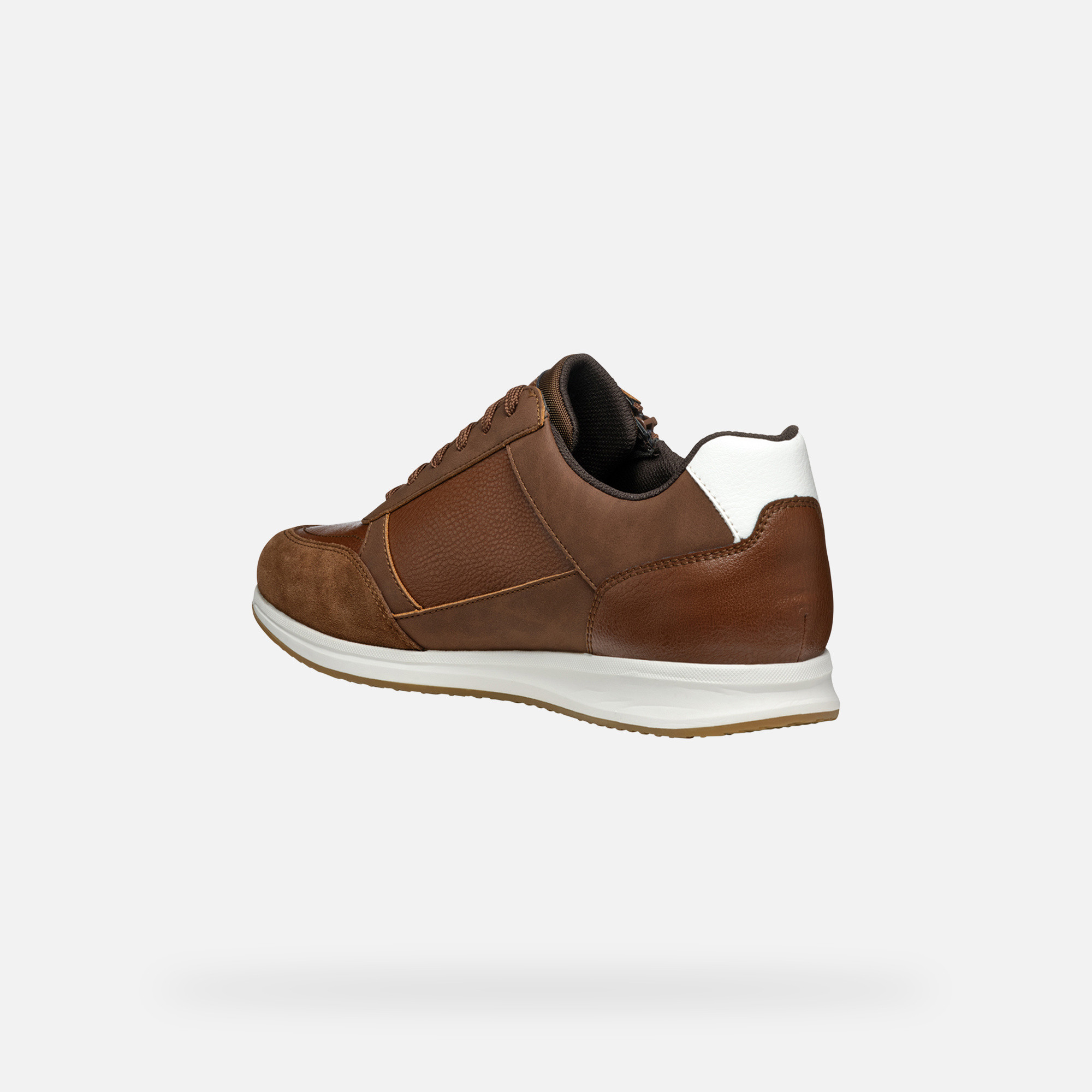 Brown men&#039;s sneakers Geox Avery - Men&#039;s