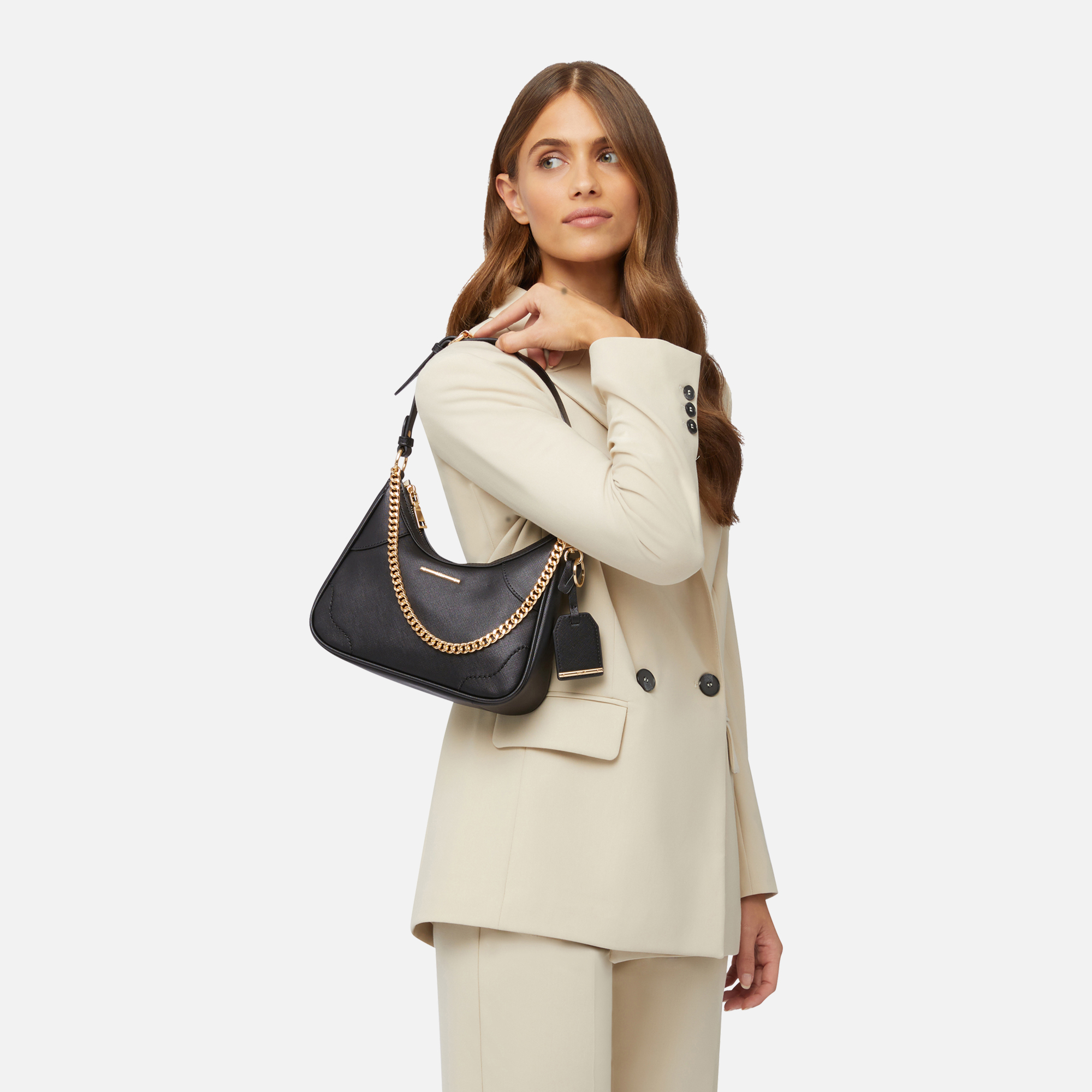 Black women&#039;s handbag Geox Merieg - Women&#039;s