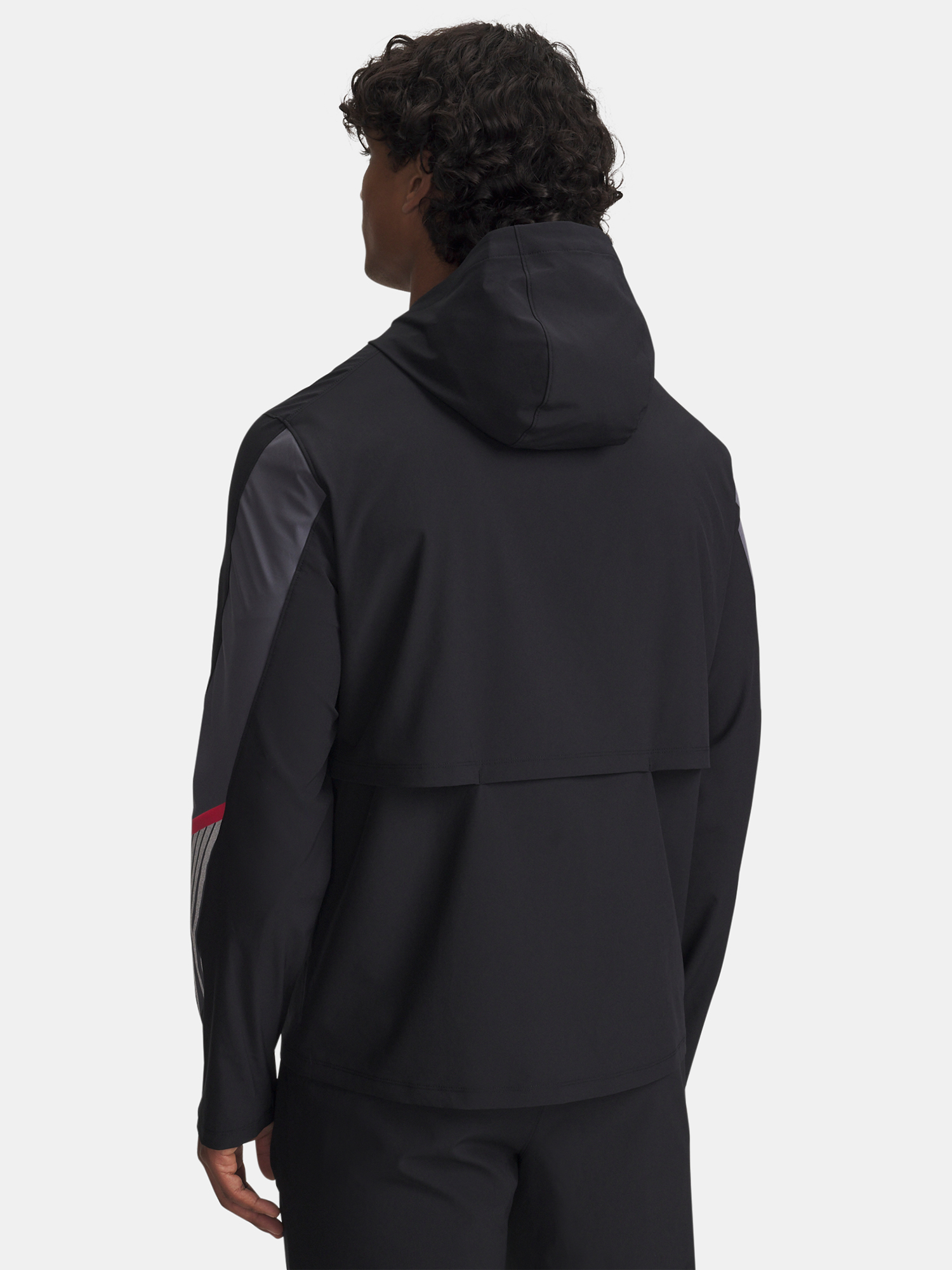 Men&#039;s Under Armour UA Velociti Storm Hooded Jacket Jkt-BLK - Mens